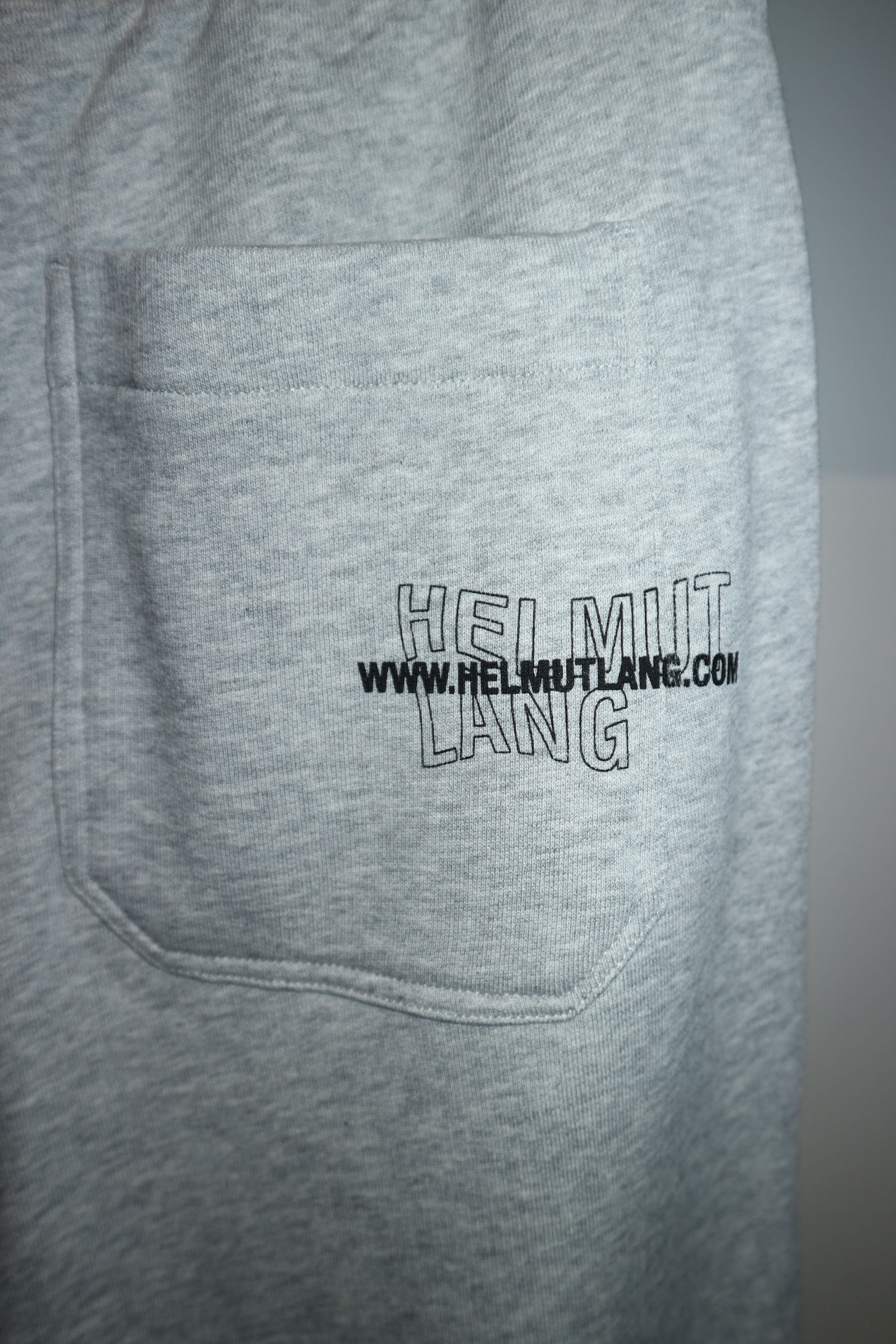 Helmut Lang Distorted logo sweatpants Size US 32 / EU 48 - 9 Thumbnail