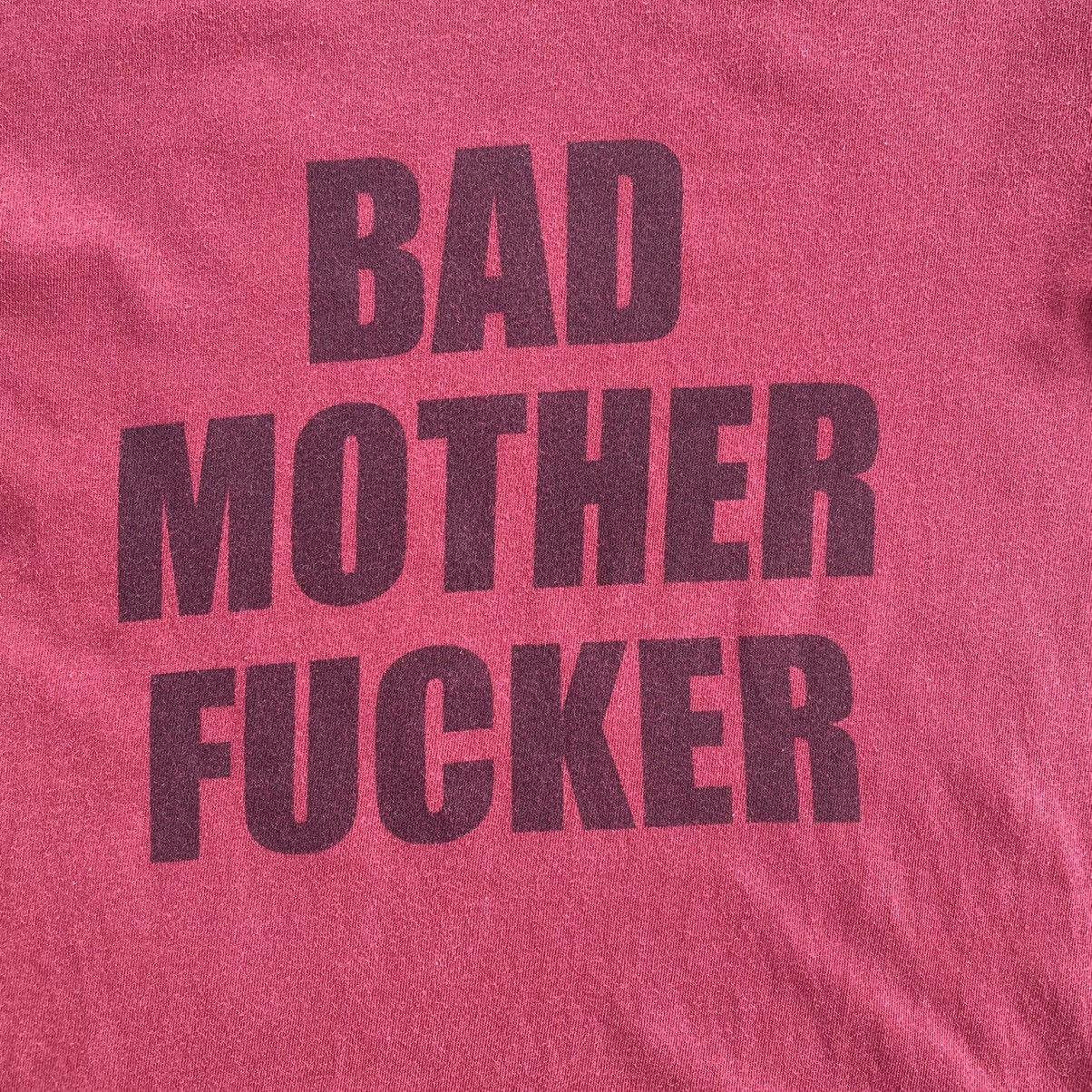 Vintage Vintage Y2k Bad Mother Fucker Wording T-shirt Size US S / EU 44-46 / 1 - 6 Thumbnail