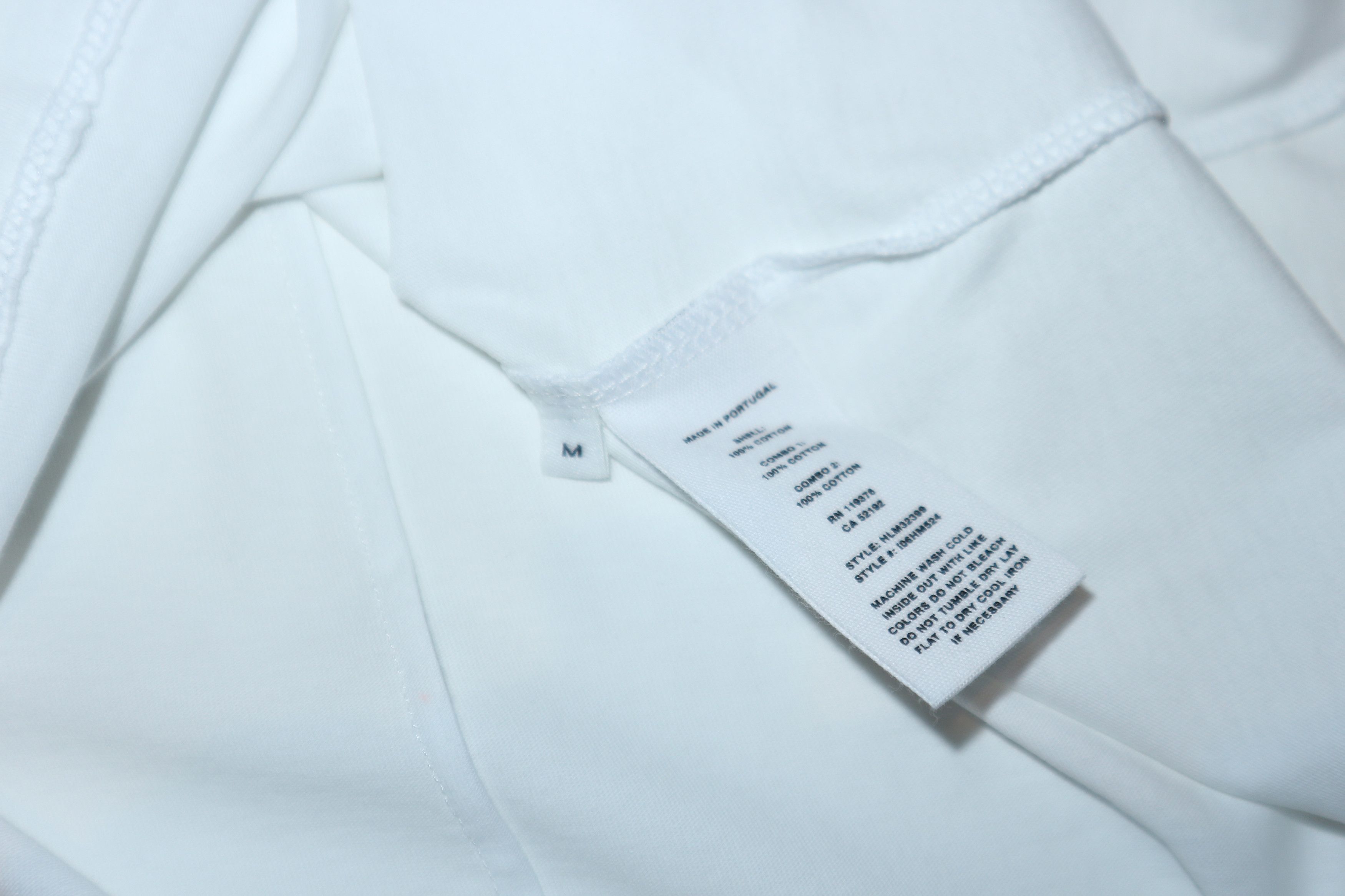 Helmut Lang logo print insert t-shirt Size US M / EU 48-50 / 2 - 9 Thumbnail