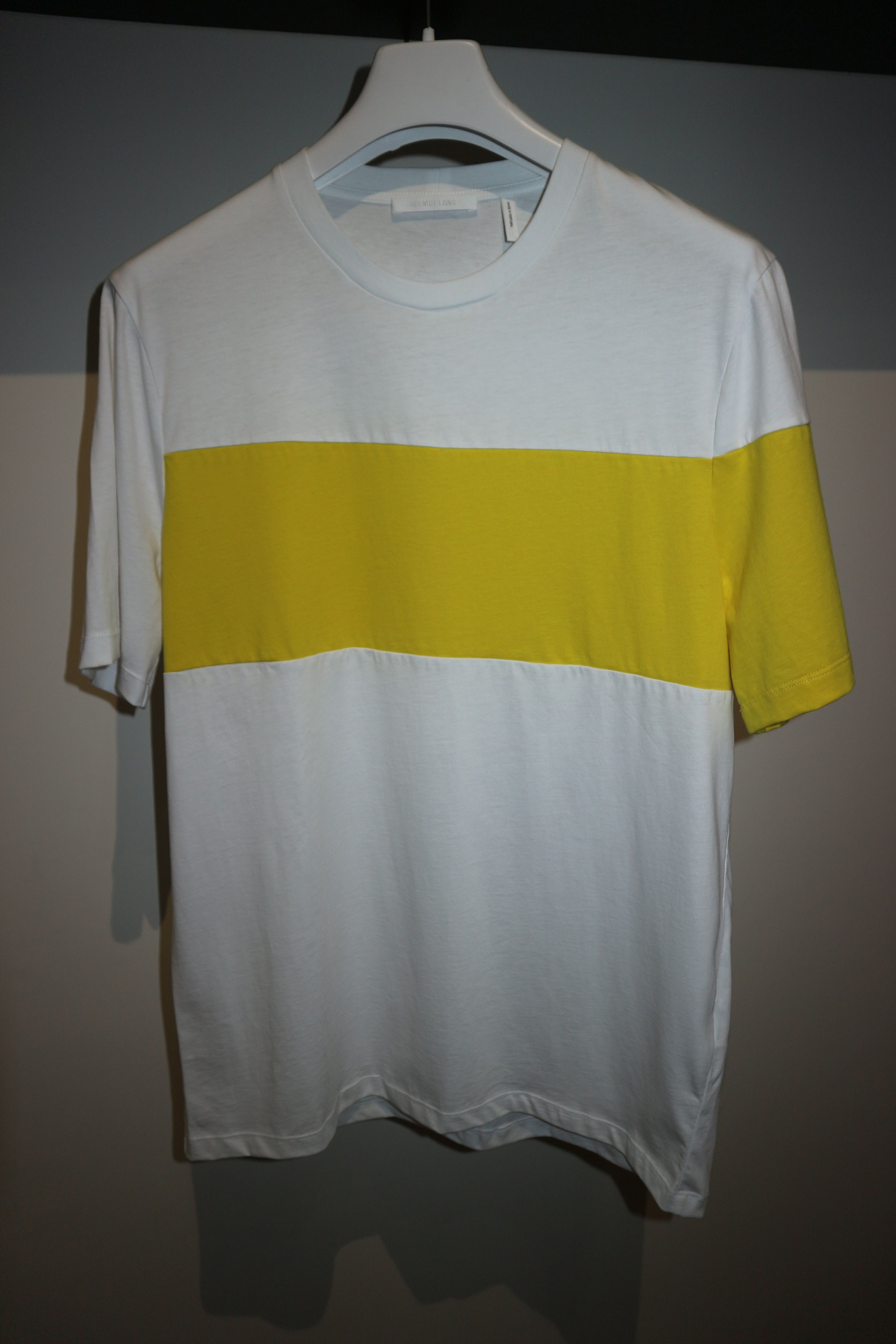 Helmut Lang logo print insert t-shirt Size US M / EU 48-50 / 2 - 5 Thumbnail
