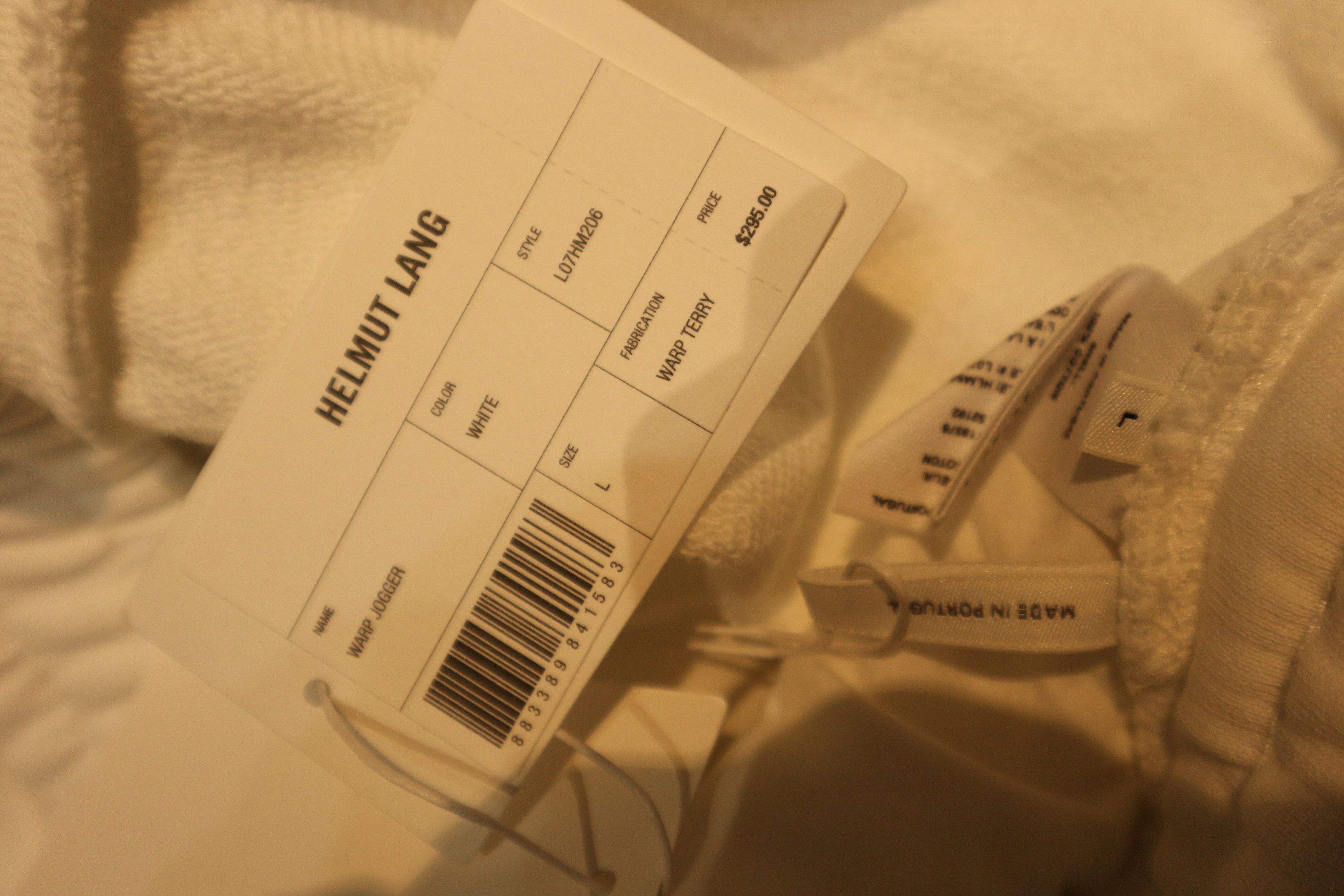 Helmut Lang WARPED LOGO JOGGER Size US 34 / EU 50 - 9 Thumbnail