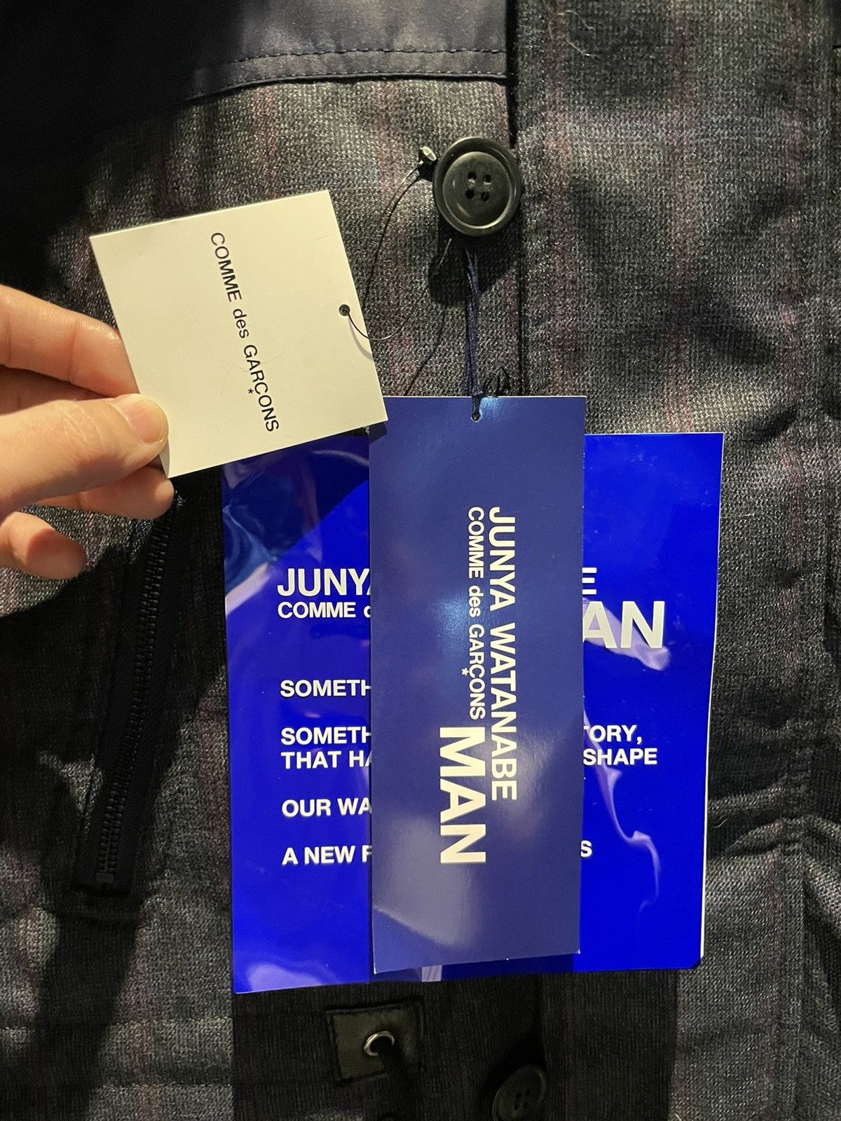 Comme des Garcons × Junya Watanabe Junya x comme jacket XL Size US XL / EU 56 / 4 - 9 Thumbnail