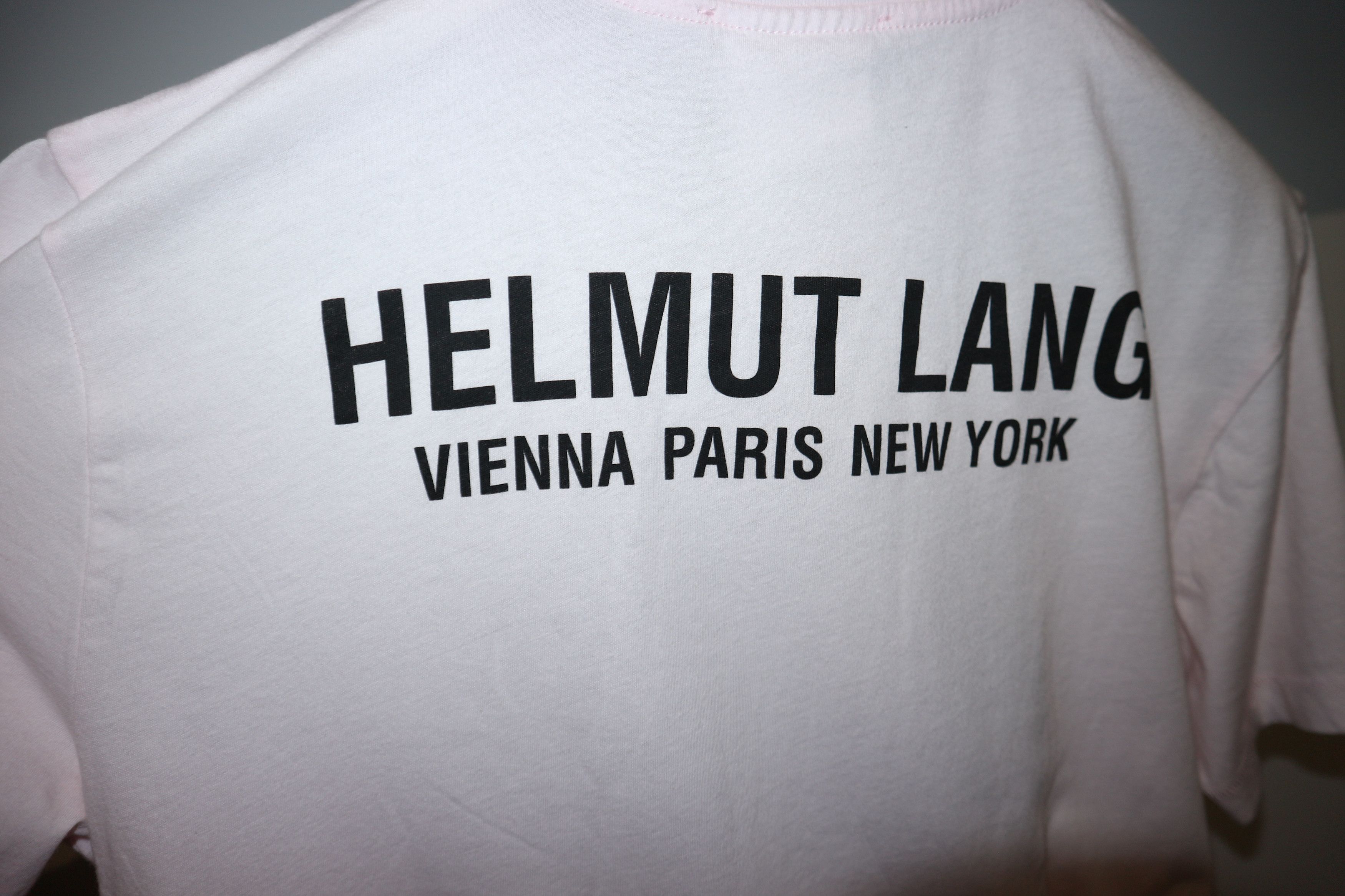 Helmut Lang Logo print t-shirt Size US M / EU 48-50 / 2 - 7 Thumbnail