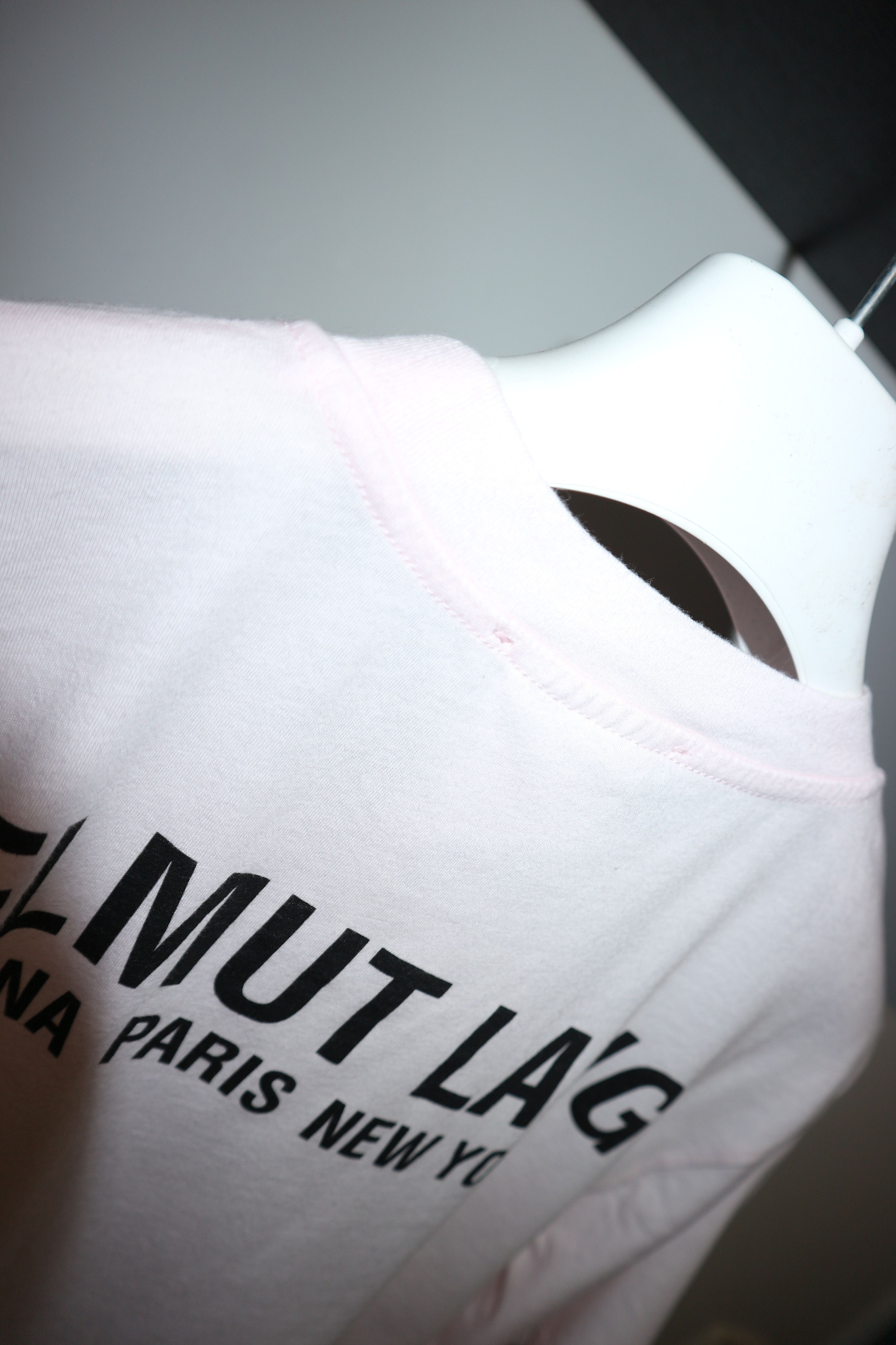 Helmut Lang Logo print t-shirt Size US M / EU 48-50 / 2 - 8 Thumbnail