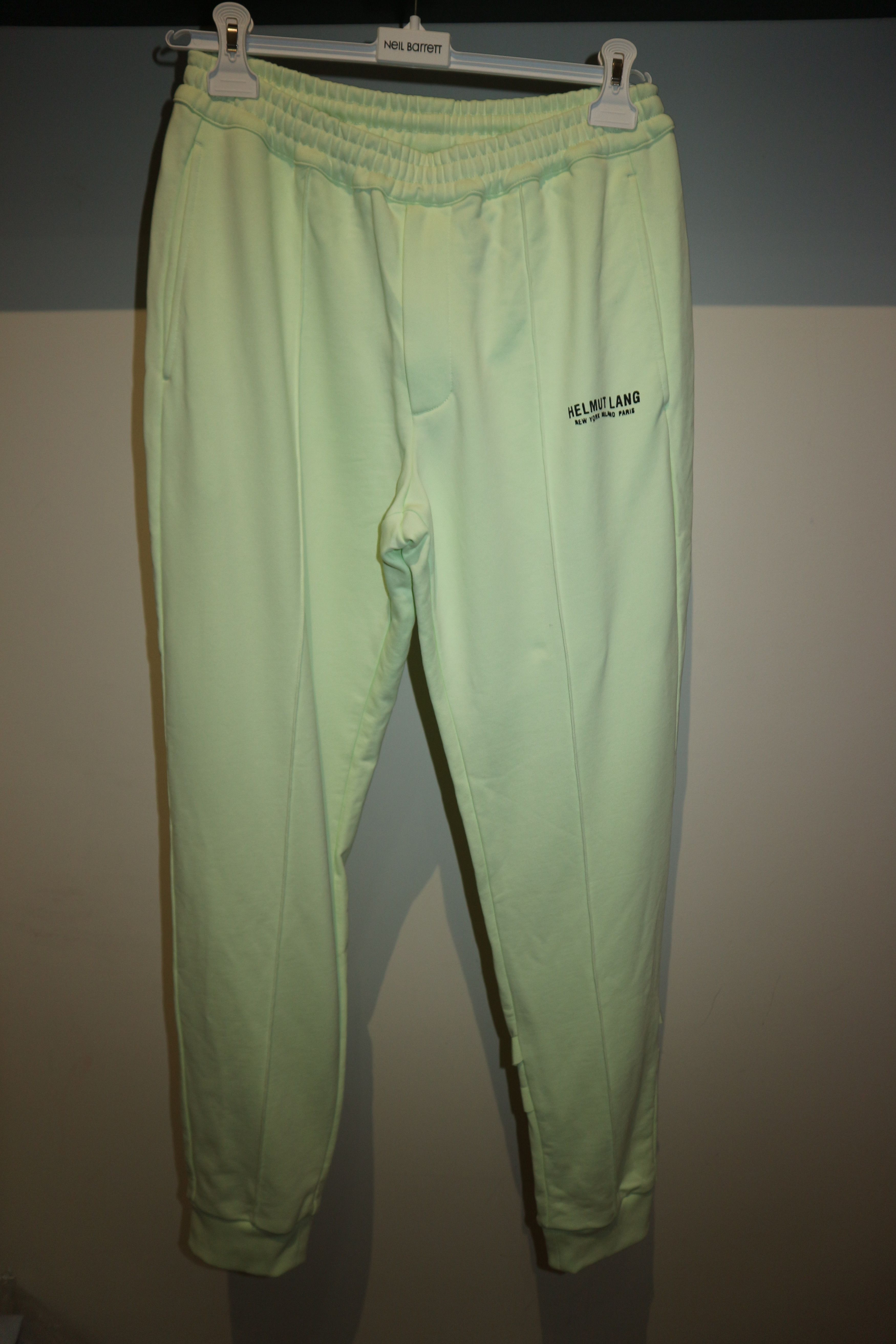 Helmut Lang Logo print slim trackpants Size US 32 / EU 48 - 1 Thumbnail