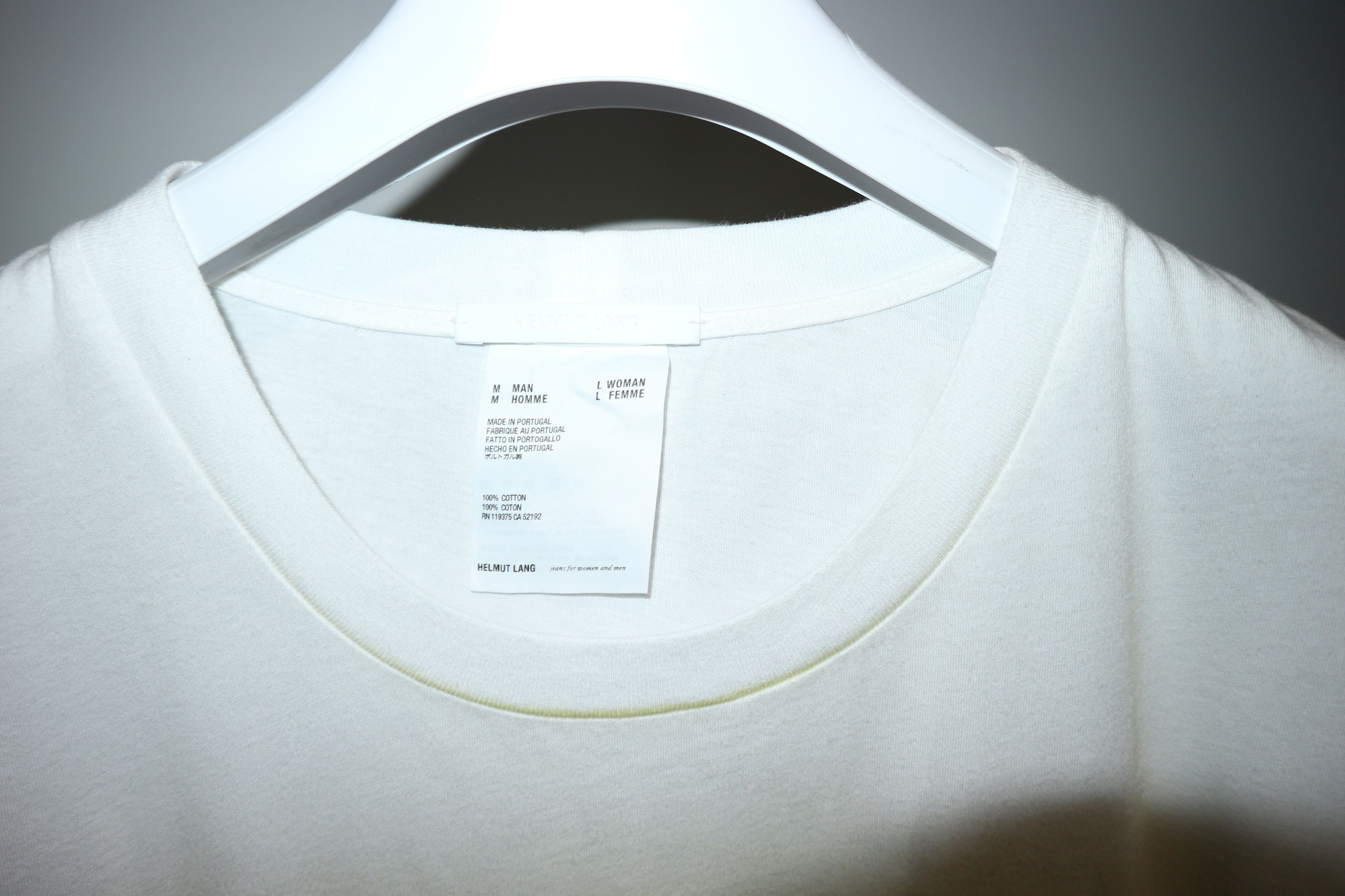 Helmut Lang tie dye effect logo print t-shirt Size US M / EU 48-50 / 2 - 4 Thumbnail
