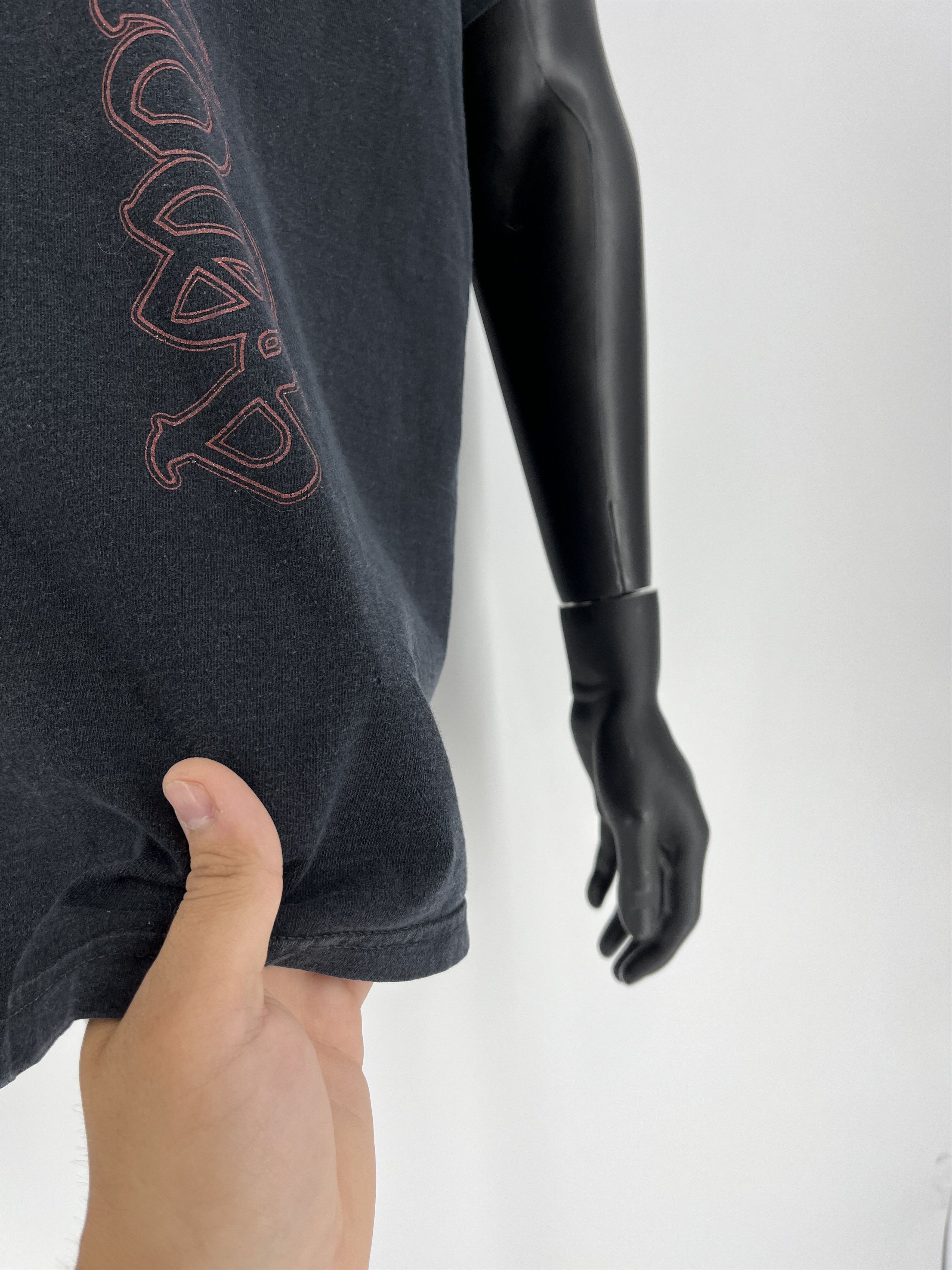 Band Tees Vintage Amon Amarth Tee Thrashed Washed Distressed 90s Size US XL / EU 56 / 4 - 7 Thumbnail