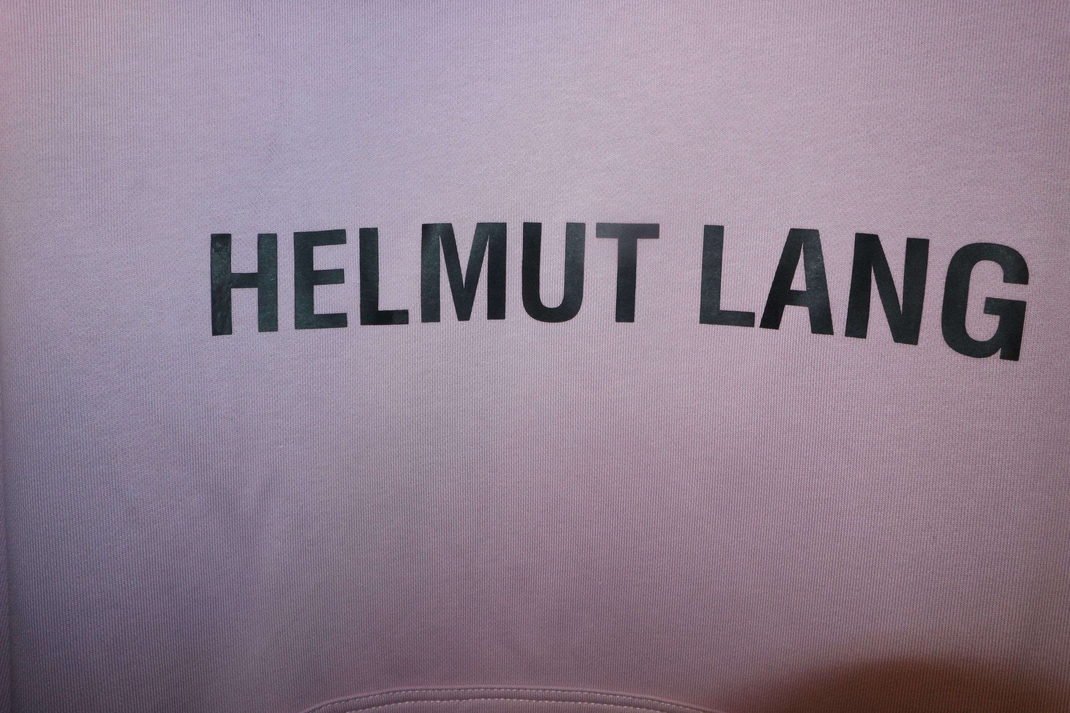 Helmut Lang Core logo hoodie Size US L / EU 52-54 / 3 - 8 Thumbnail