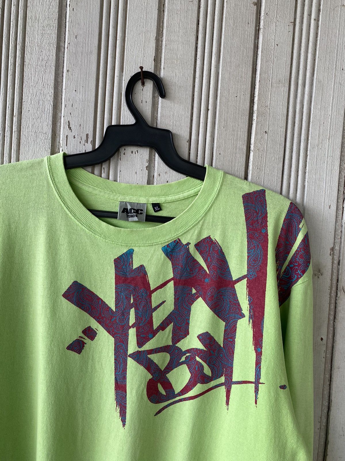 Japanese Brand Vintage Acc Tomi-e Sexy Is A Weapon Long Sleeve Size US XL / EU 56 / 4 - 3 Thumbnail