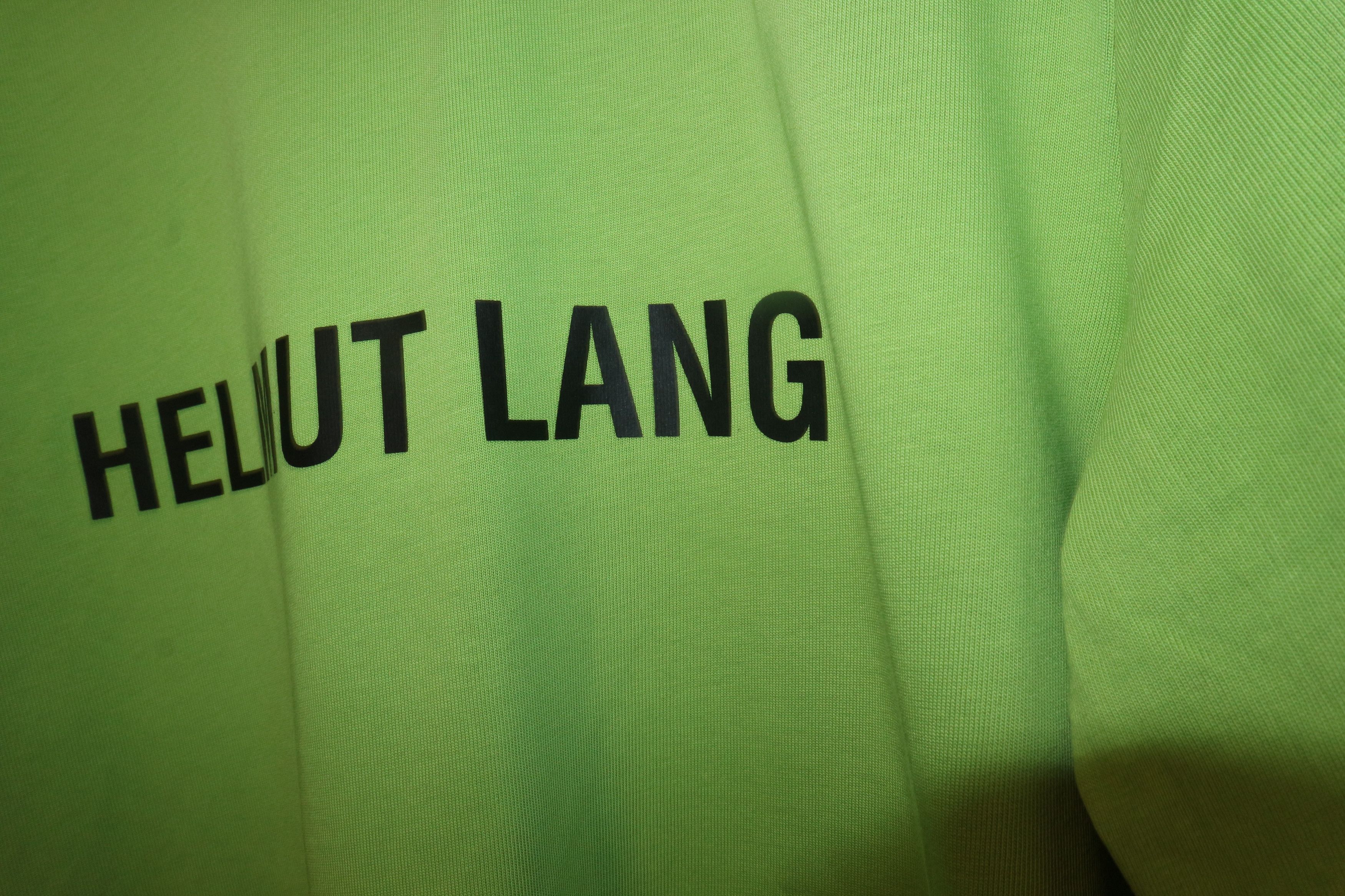 Helmut Lang Logo print t-shirt Size US L / EU 52-54 / 3 - 5 Thumbnail