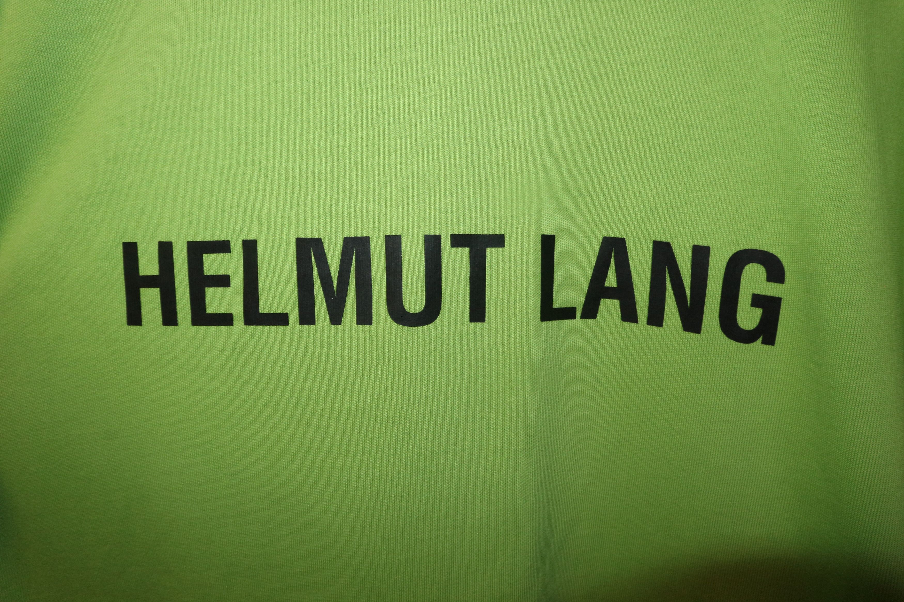 Helmut Lang Logo print t-shirt Size US L / EU 52-54 / 3 - 2 Thumbnail