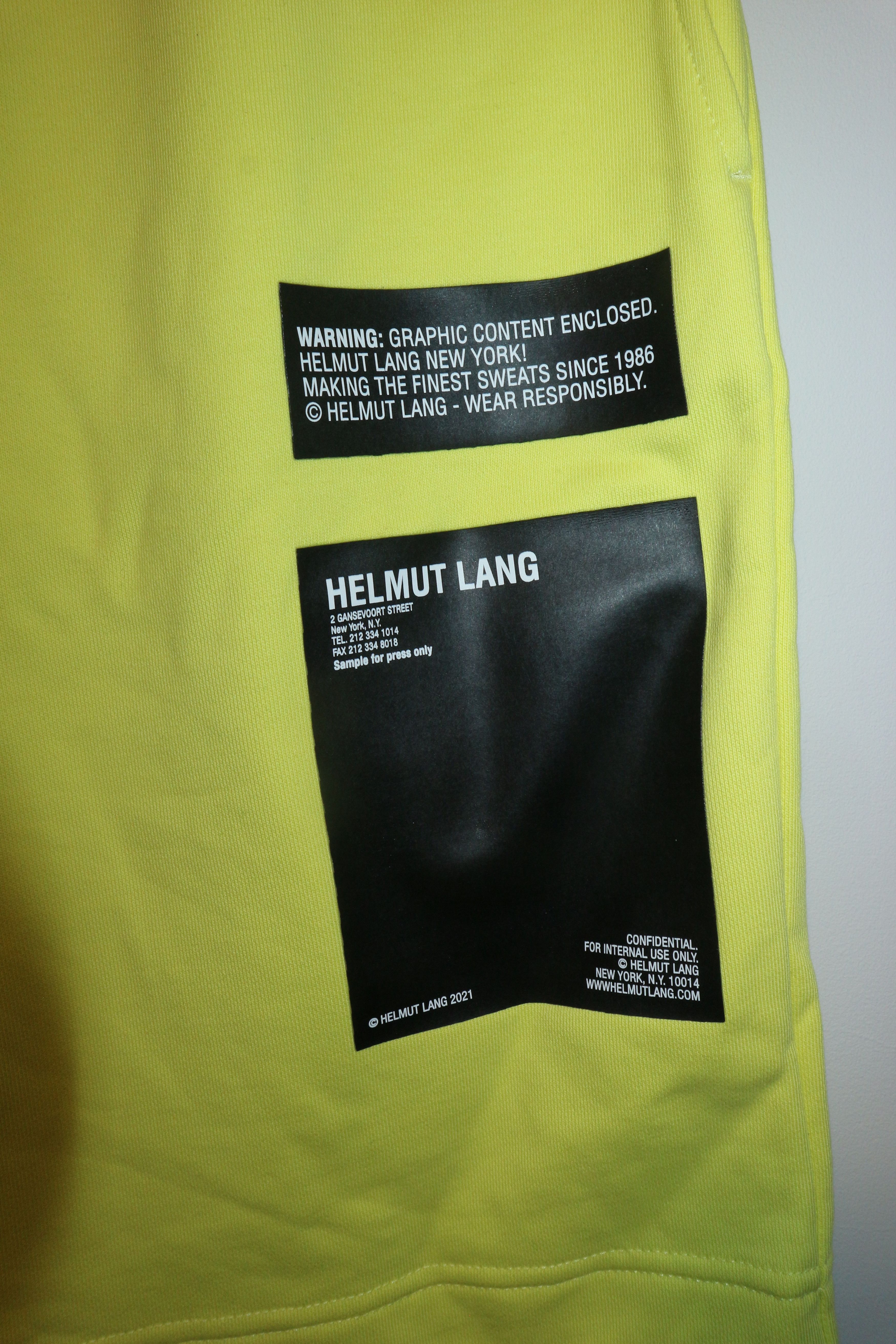 Helmut Lang Logo print shorts Size US 32 / EU 48 - 8 Thumbnail