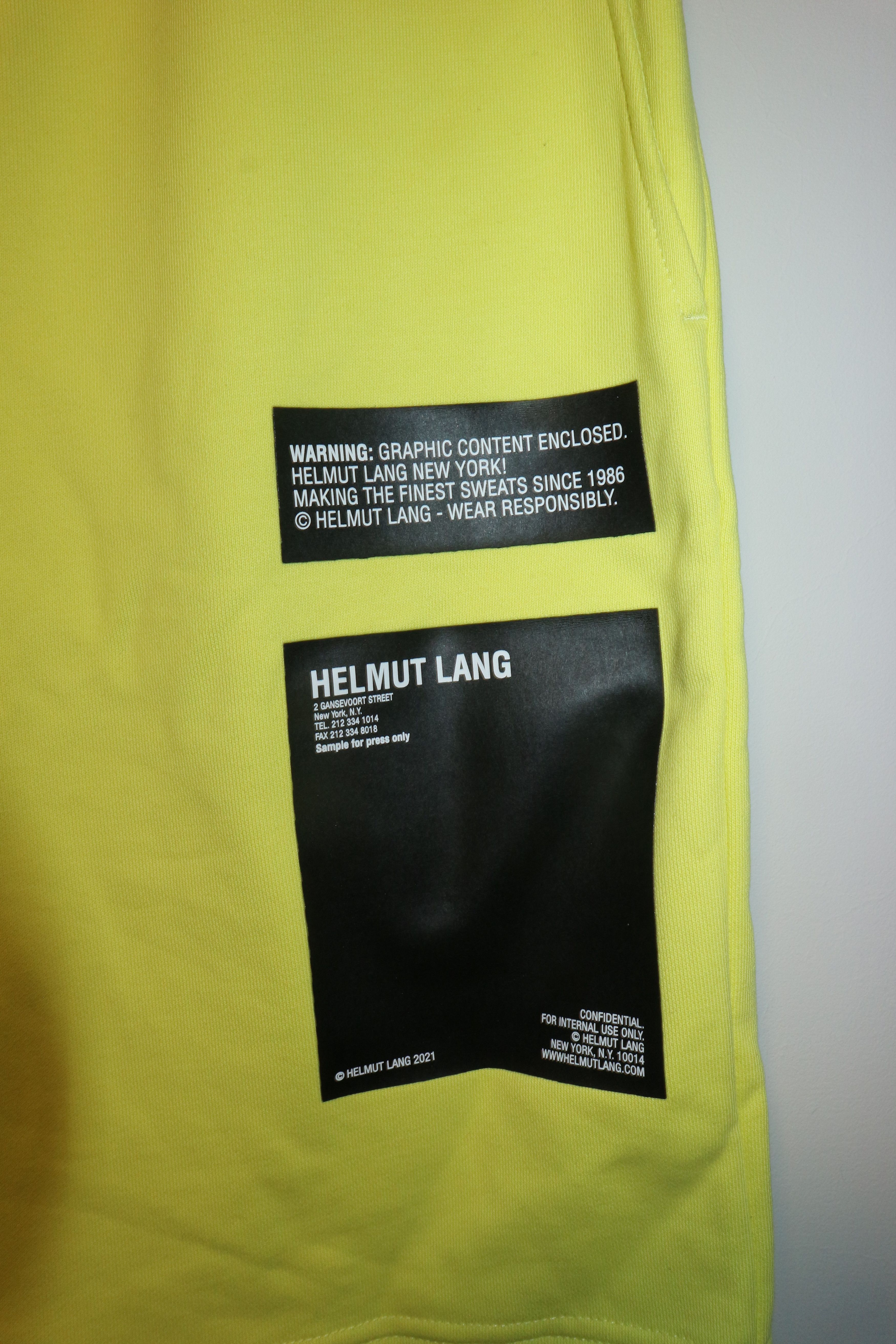 Helmut Lang Logo print shorts Size US 32 / EU 48 - 2 Thumbnail