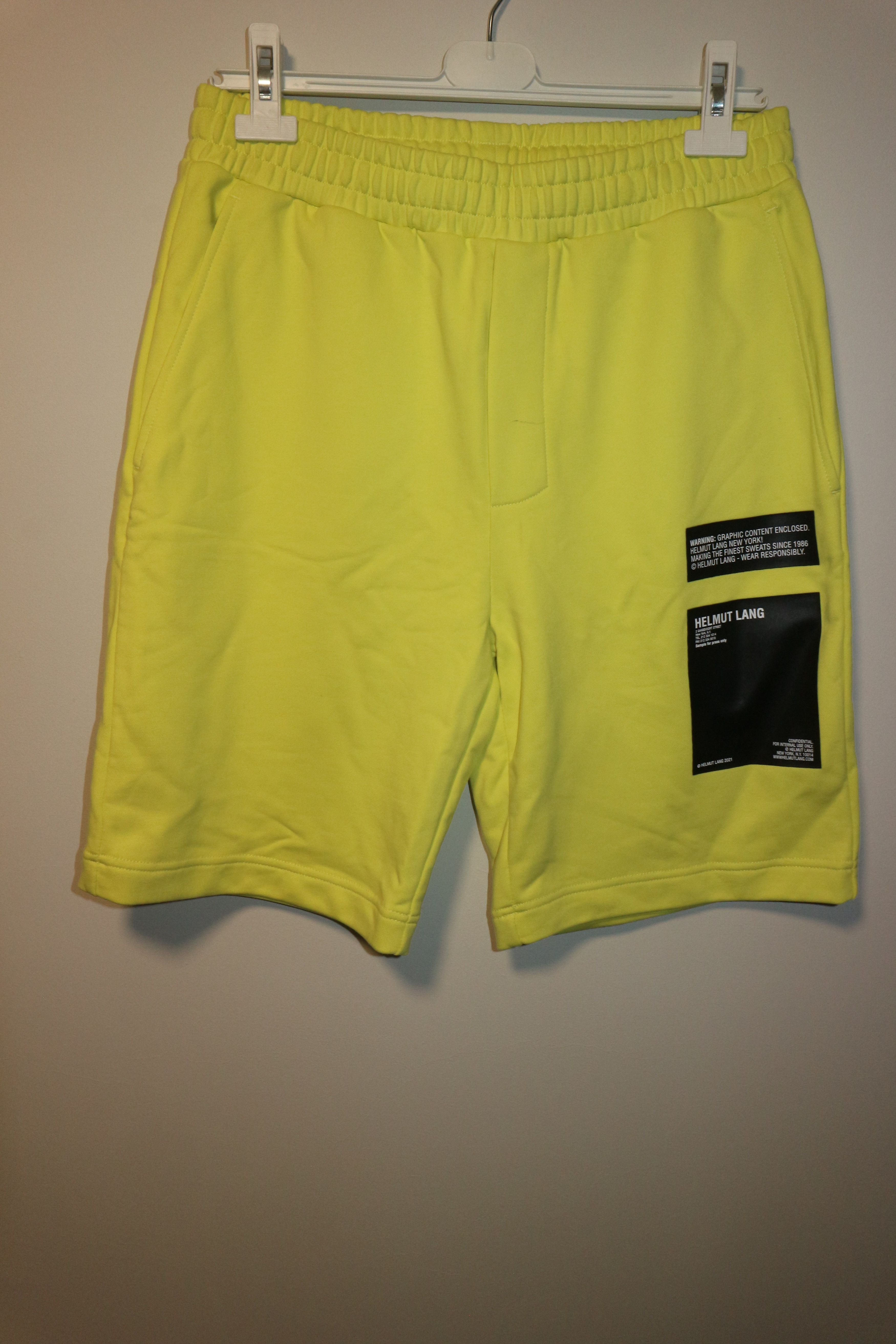 Helmut Lang Logo print shorts Size US 32 / EU 48 - 1 Thumbnail