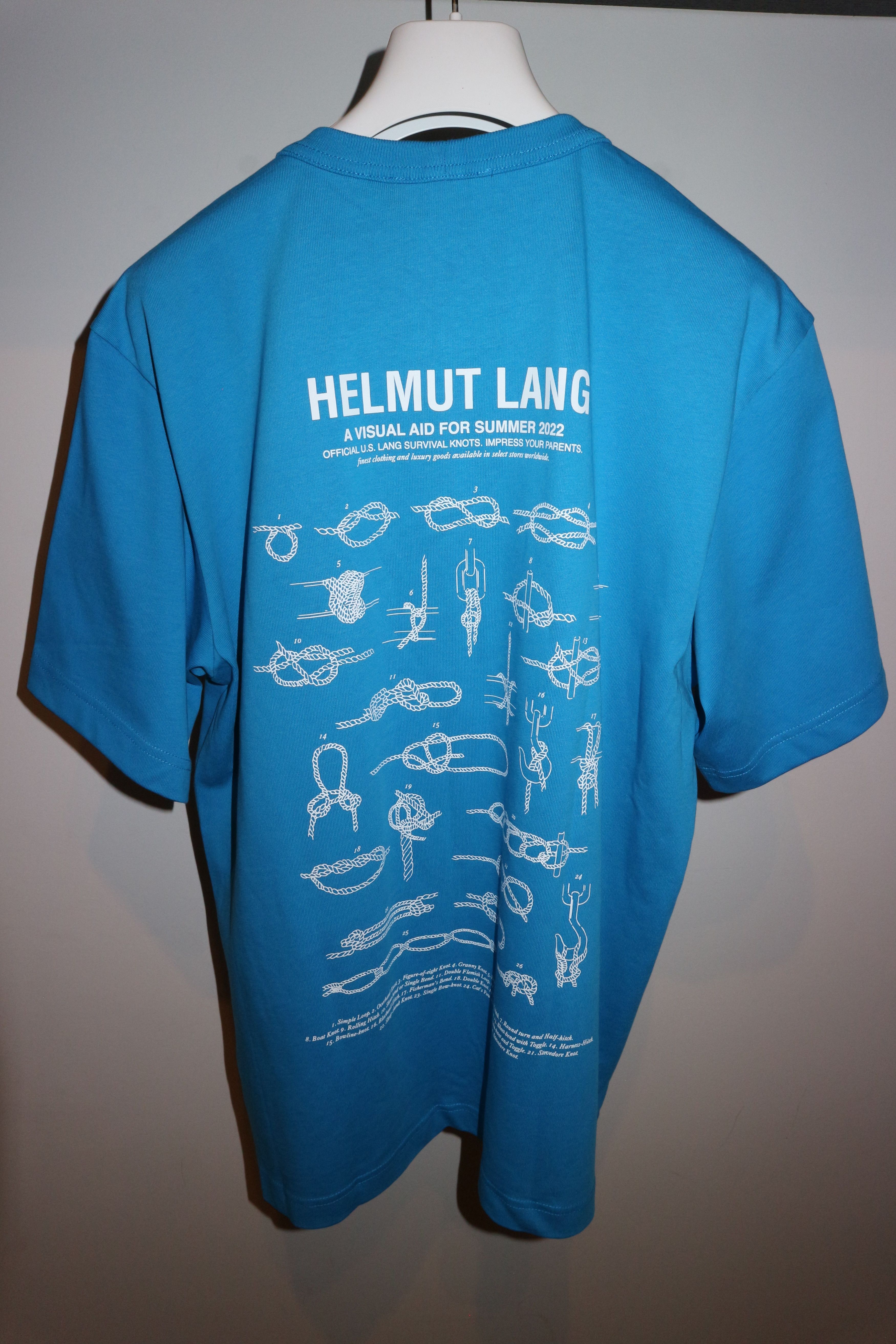 Helmut Lang KNOT TEE Size US L / EU 52-54 / 3 - 1 Thumbnail