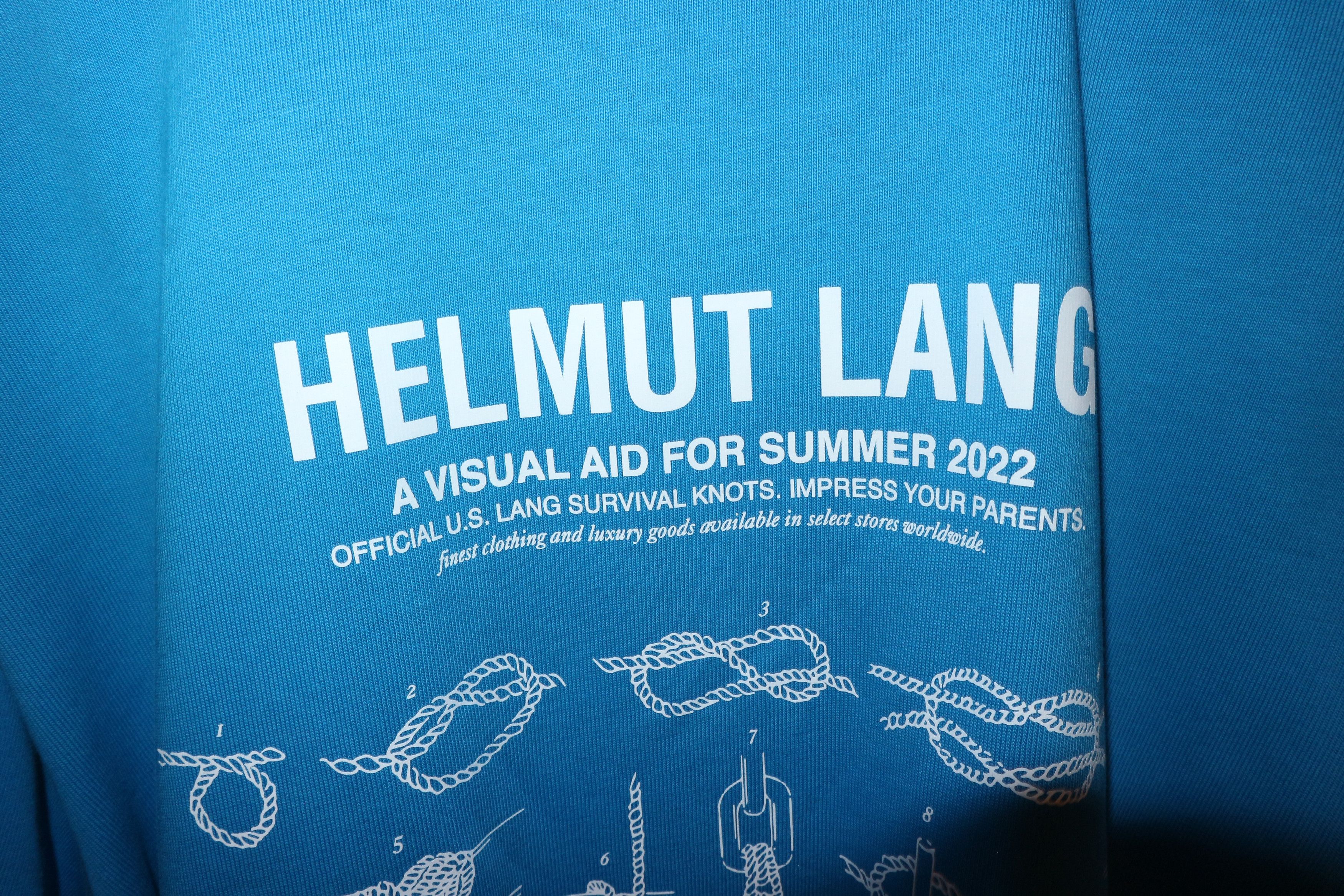 Helmut Lang KNOT TEE Size US L / EU 52-54 / 3 - 7 Thumbnail