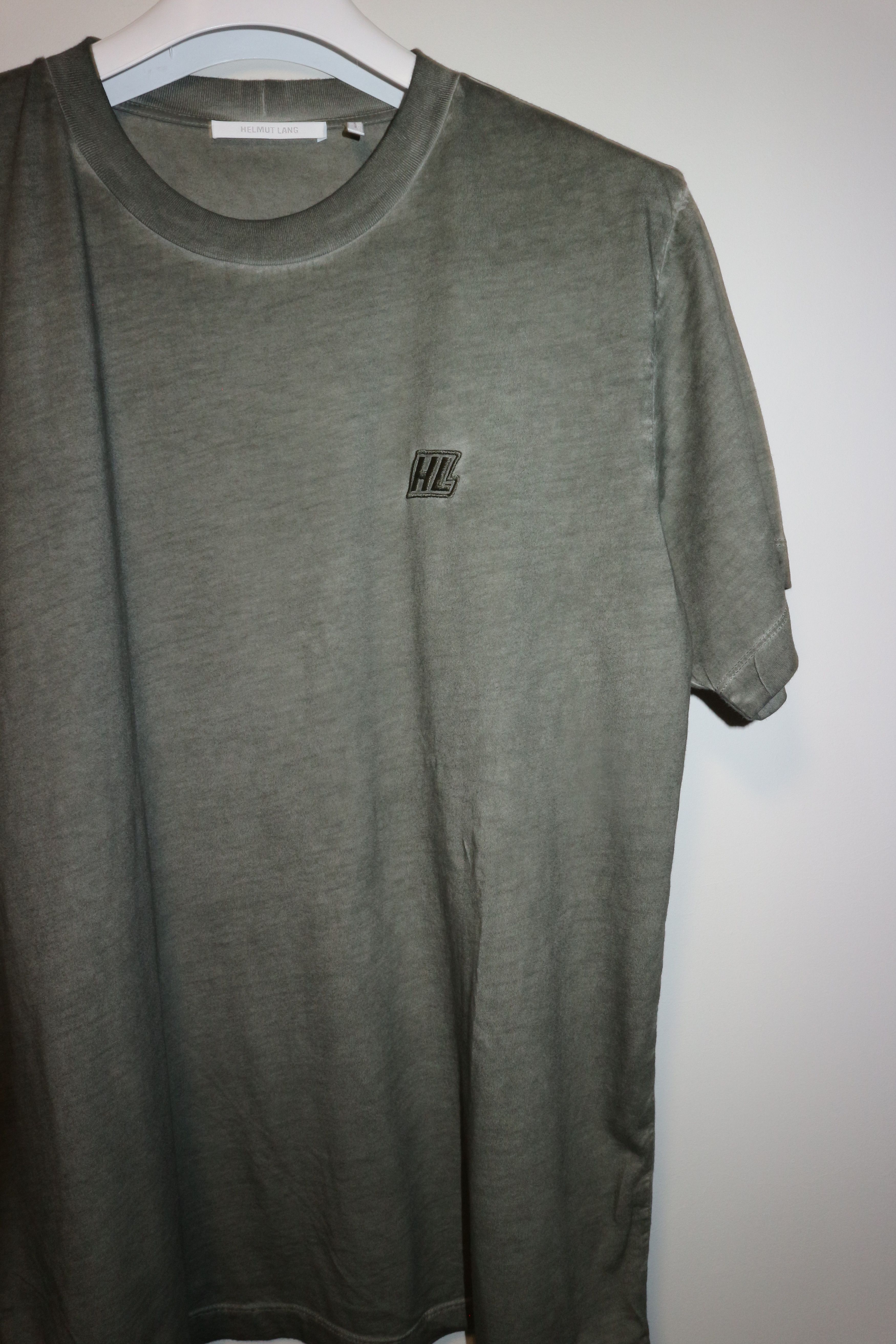 Helmut Lang Embroidered military t-shirt Size US M / EU 48-50 / 2 - 5 Thumbnail