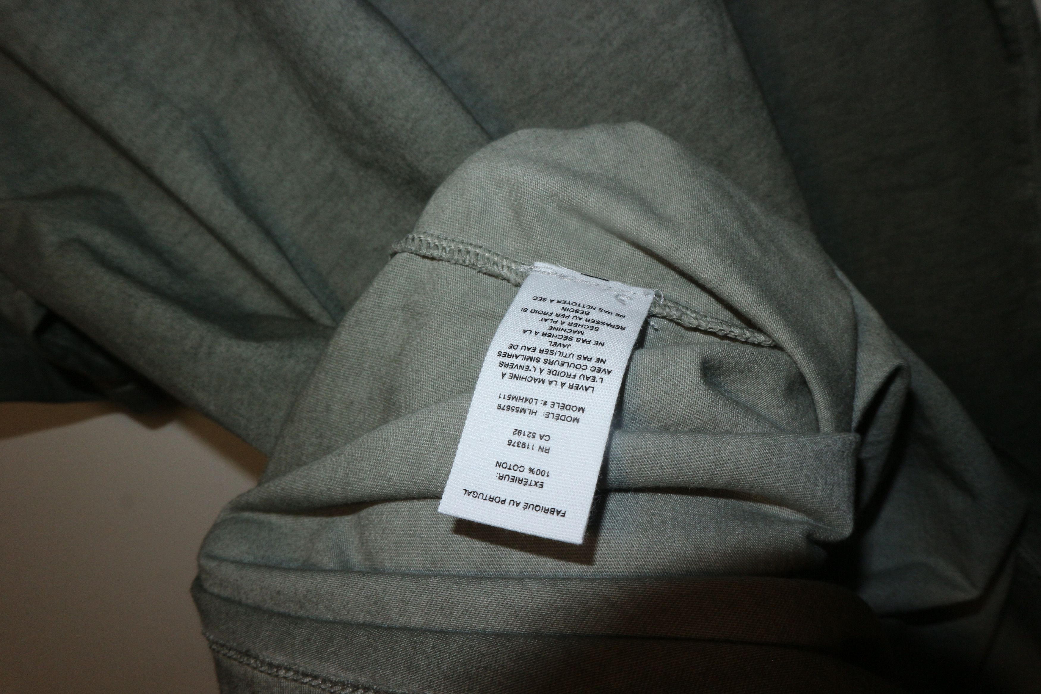 Helmut Lang Embroidered military t-shirt Size US M / EU 48-50 / 2 - 10 Thumbnail