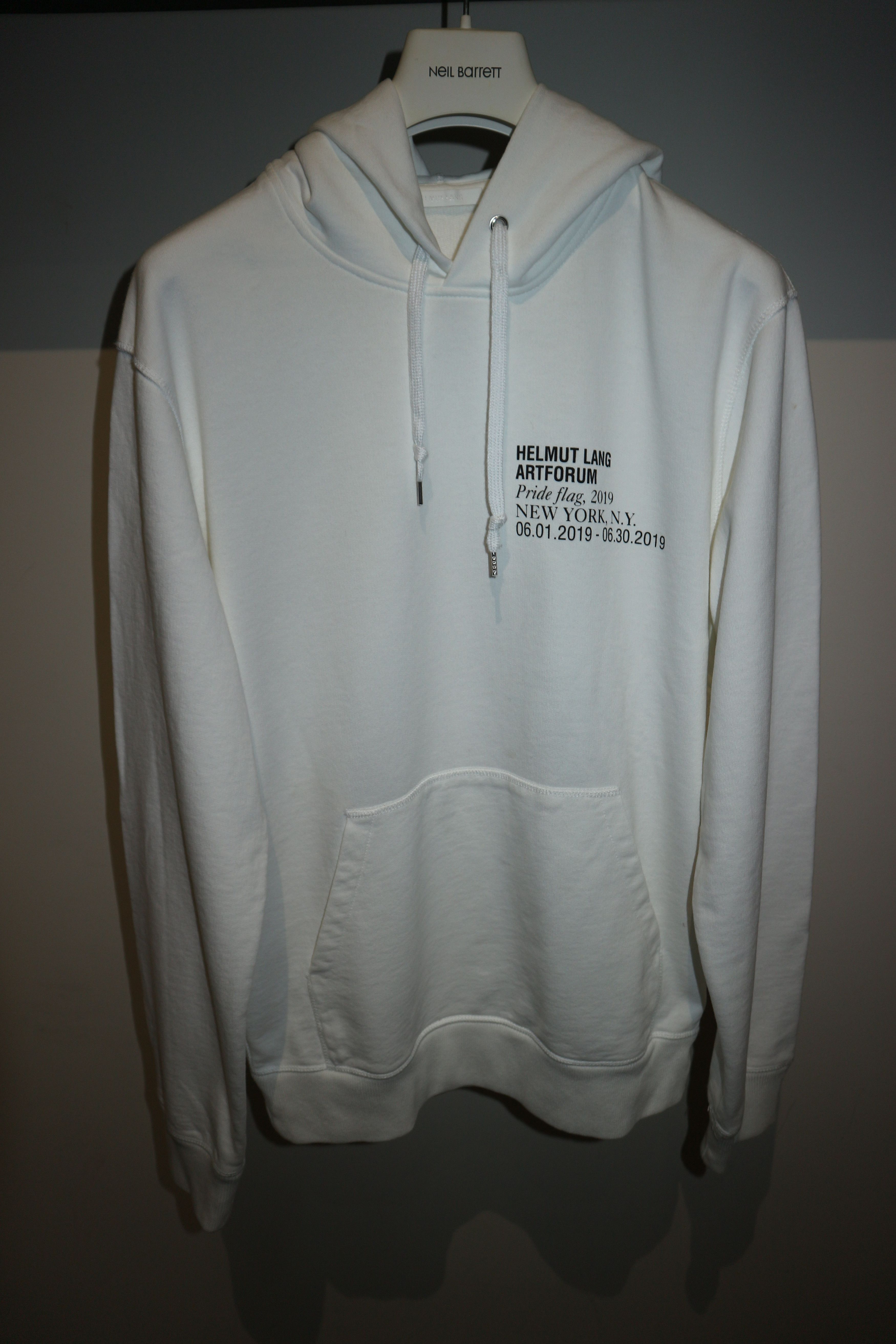 Helmut Lang Pride 2019 print hoodie Size US M / EU 48-50 / 2 - 2 Thumbnail