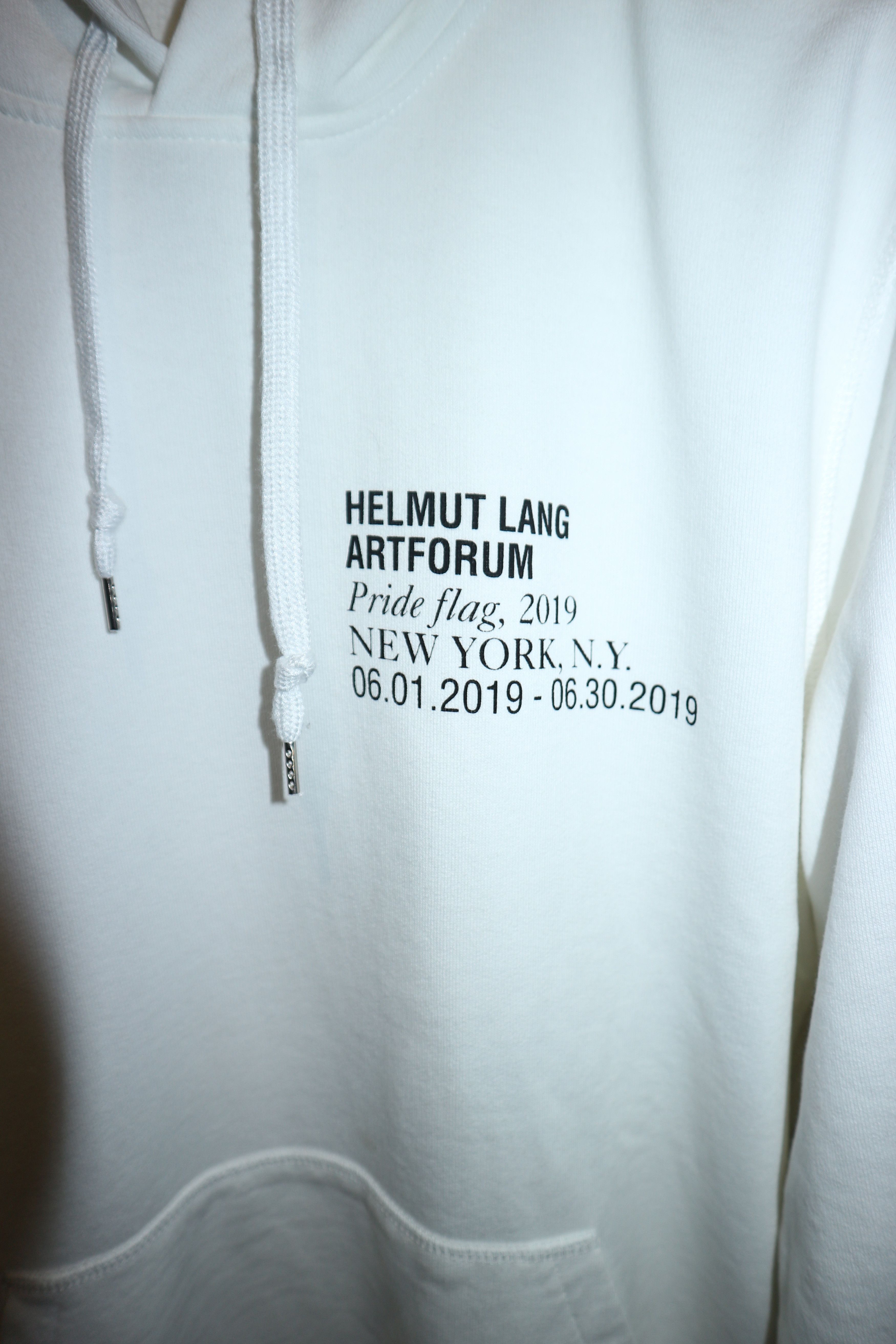 Helmut Lang Pride 2019 print hoodie Size US M / EU 48-50 / 2 - 3 Thumbnail