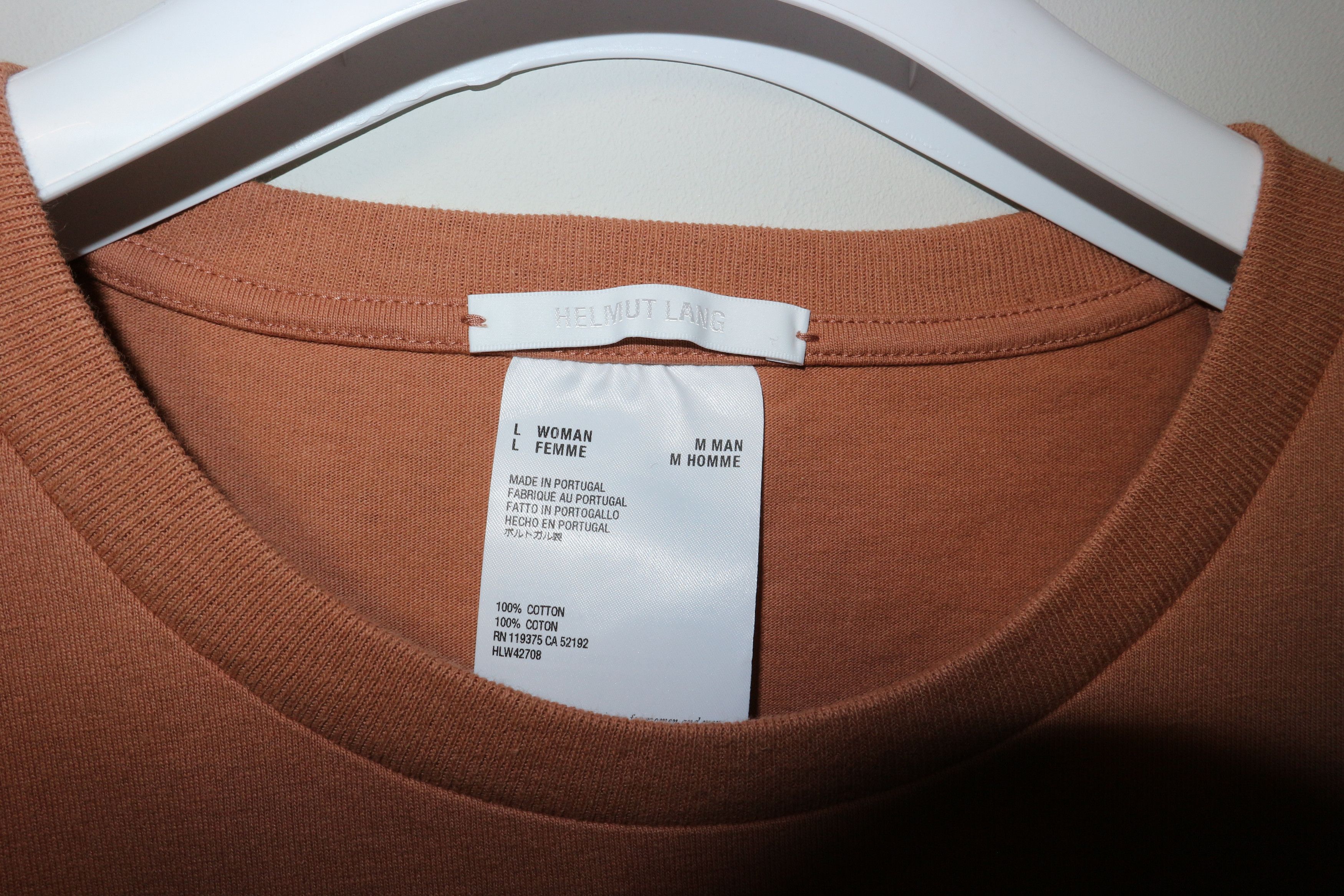 Helmut Lang Embroidered logo t-shirt Size L / US 10 / IT 46 - 3 Thumbnail