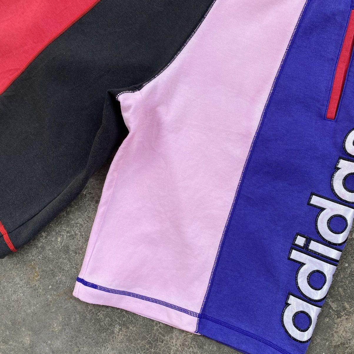 Adidas Vintage Adidas Distressed Short Pants Size US 33 - 3 Thumbnail