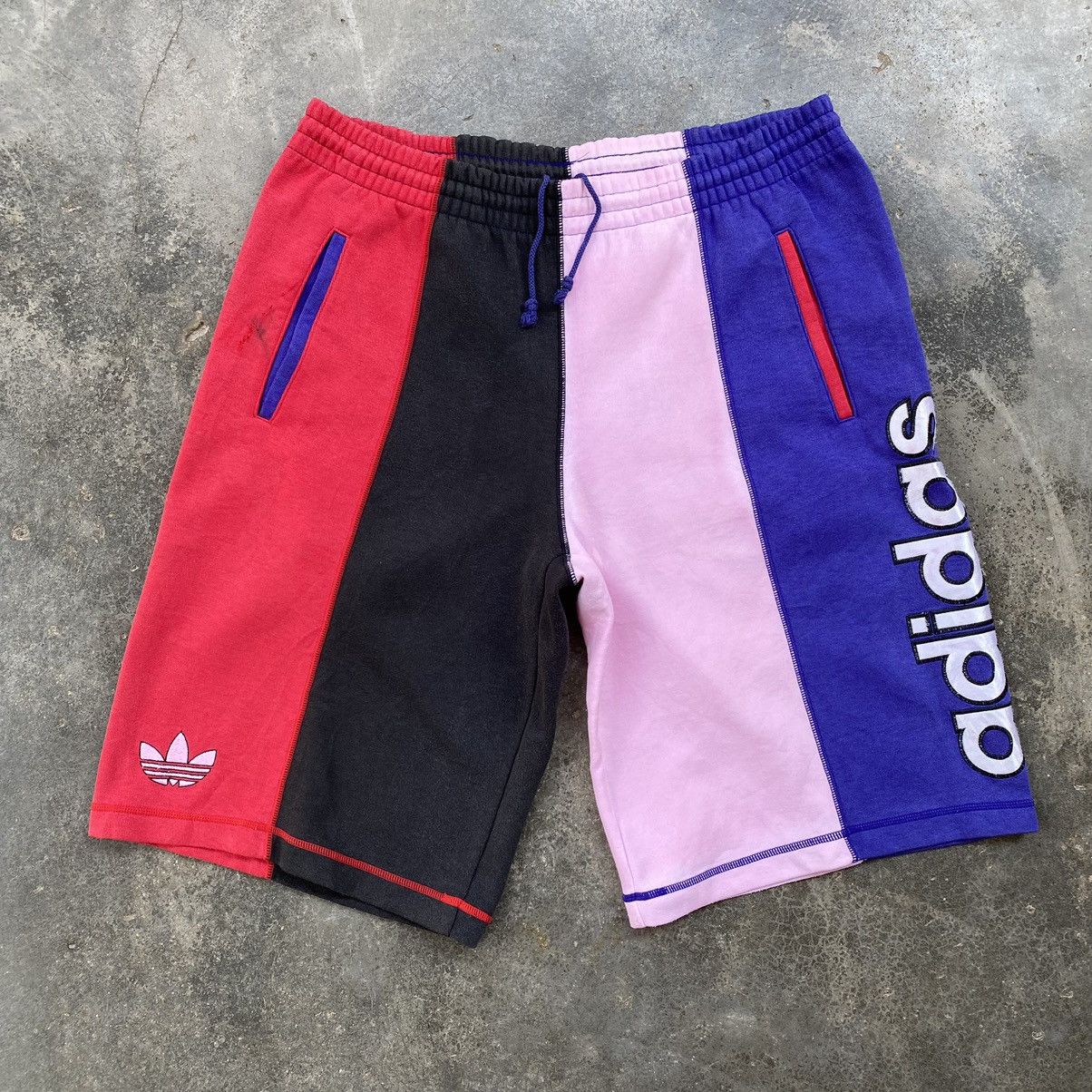 Adidas Vintage Adidas Distressed Short Pants Size US 33 - 1 Thumbnail
