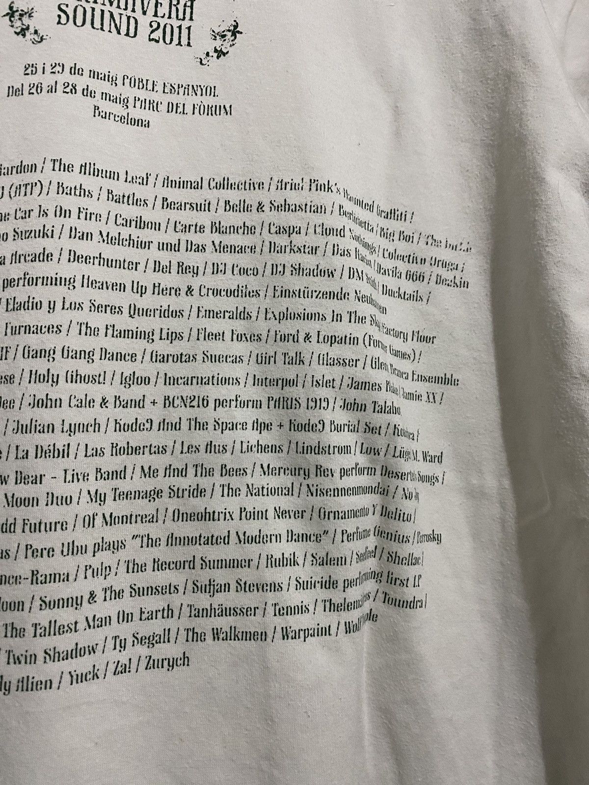 Adidas 💸BINDINGOFFER💸Adidas SanMiguel Primavera Sound 2011 Shirt Size US M / EU 48-50 / 2 - 6 Thumbnail