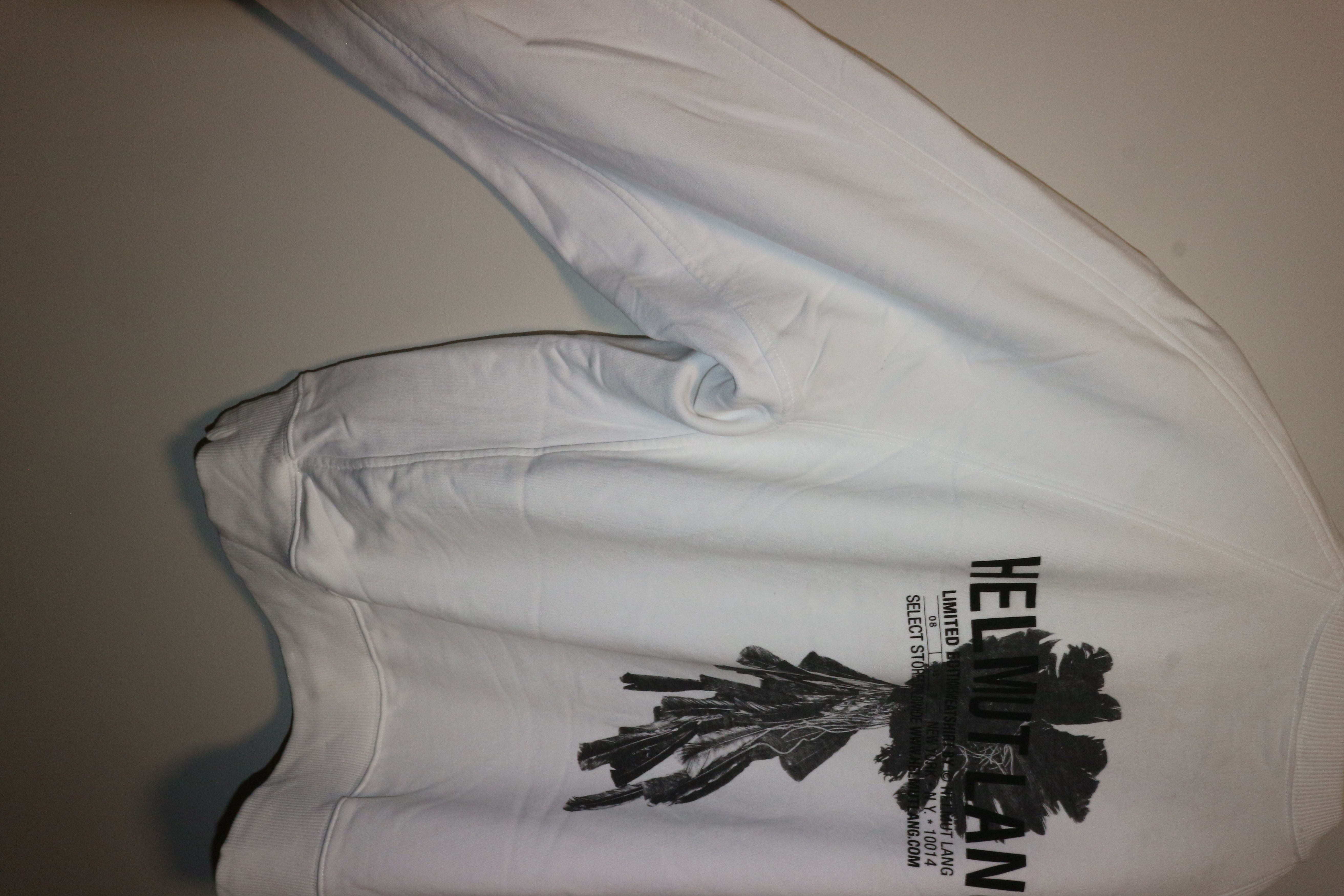 Helmut Lang Logo print sweatshirt Size US XS / EU 42 / 0 - 8 Thumbnail
