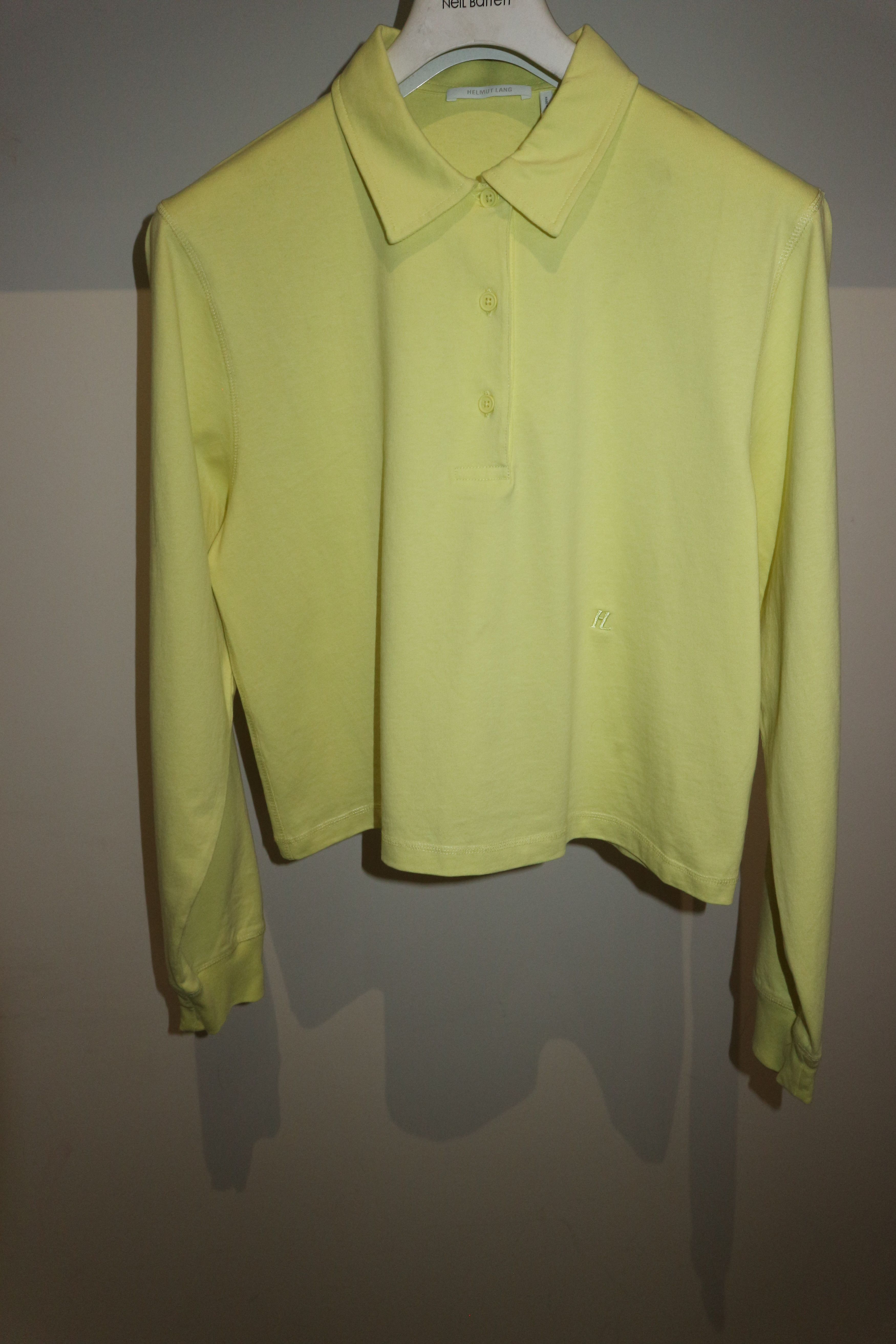 Helmut Lang Women's long sleeve polo Size US M / EU 48-50 / 2 - 1 Thumbnail