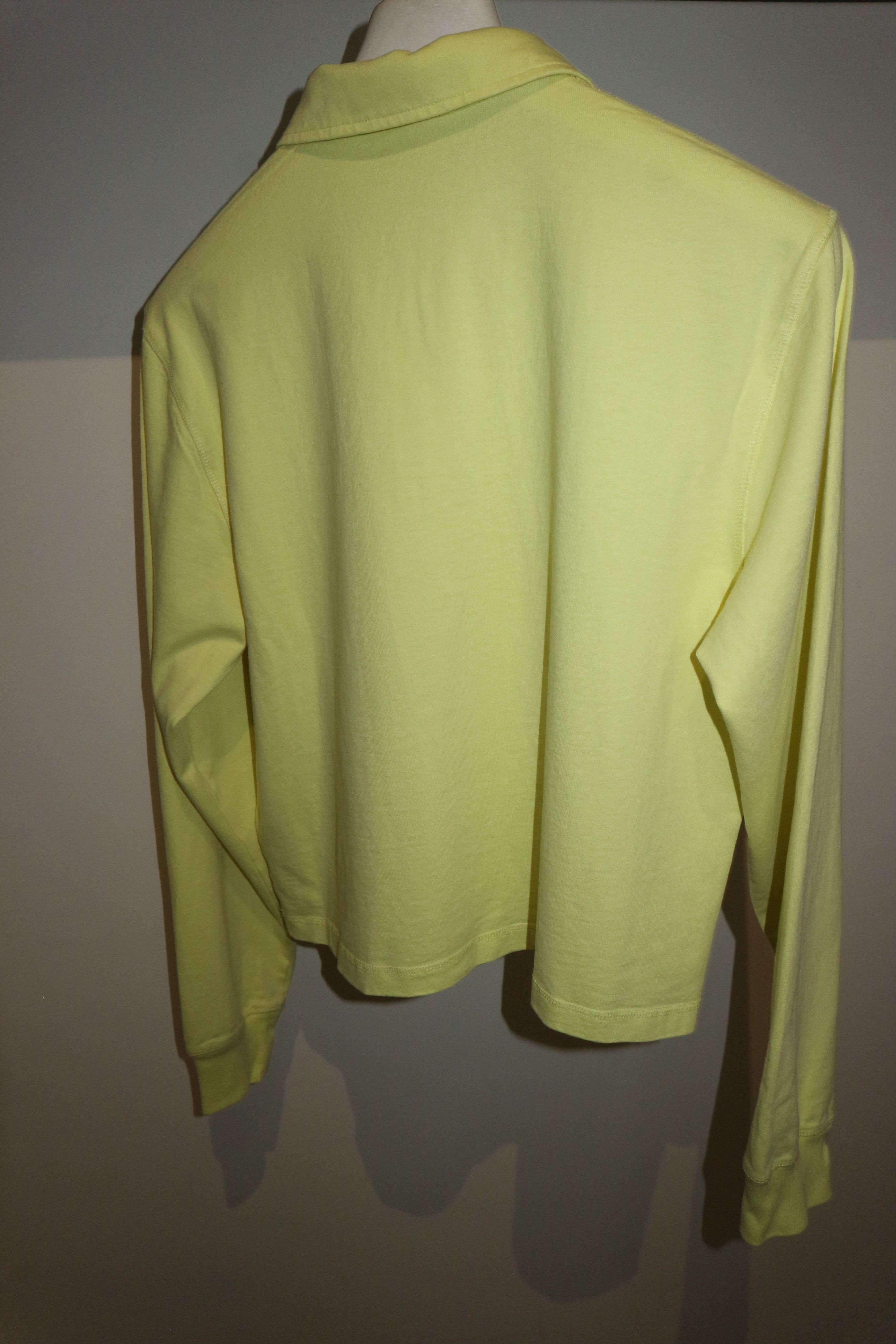 Helmut Lang Women's long sleeve polo Size US M / EU 48-50 / 2 - 9 Thumbnail