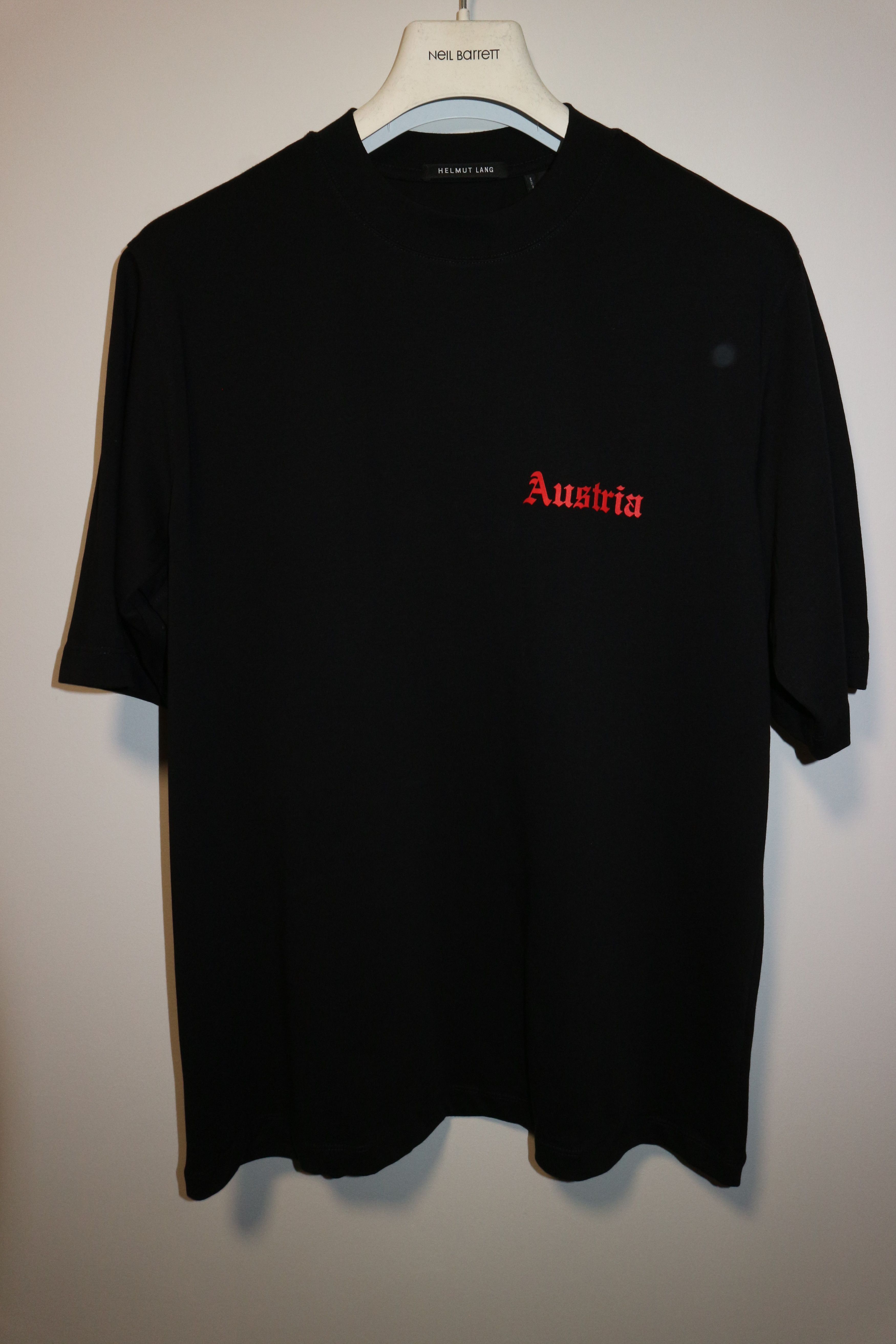 Helmut Lang Austria print t-shirt Size US M / EU 48-50 / 2 - 1 Thumbnail
