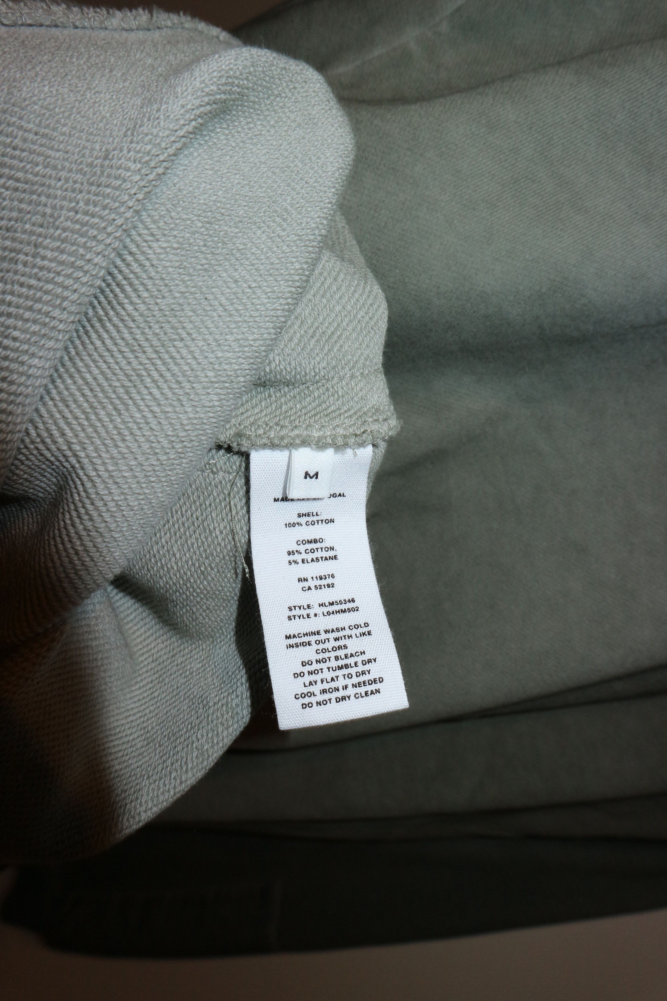 Helmut Lang Khaki military sweatshirt Size US M / EU 48-50 / 2 - 15 Thumbnail