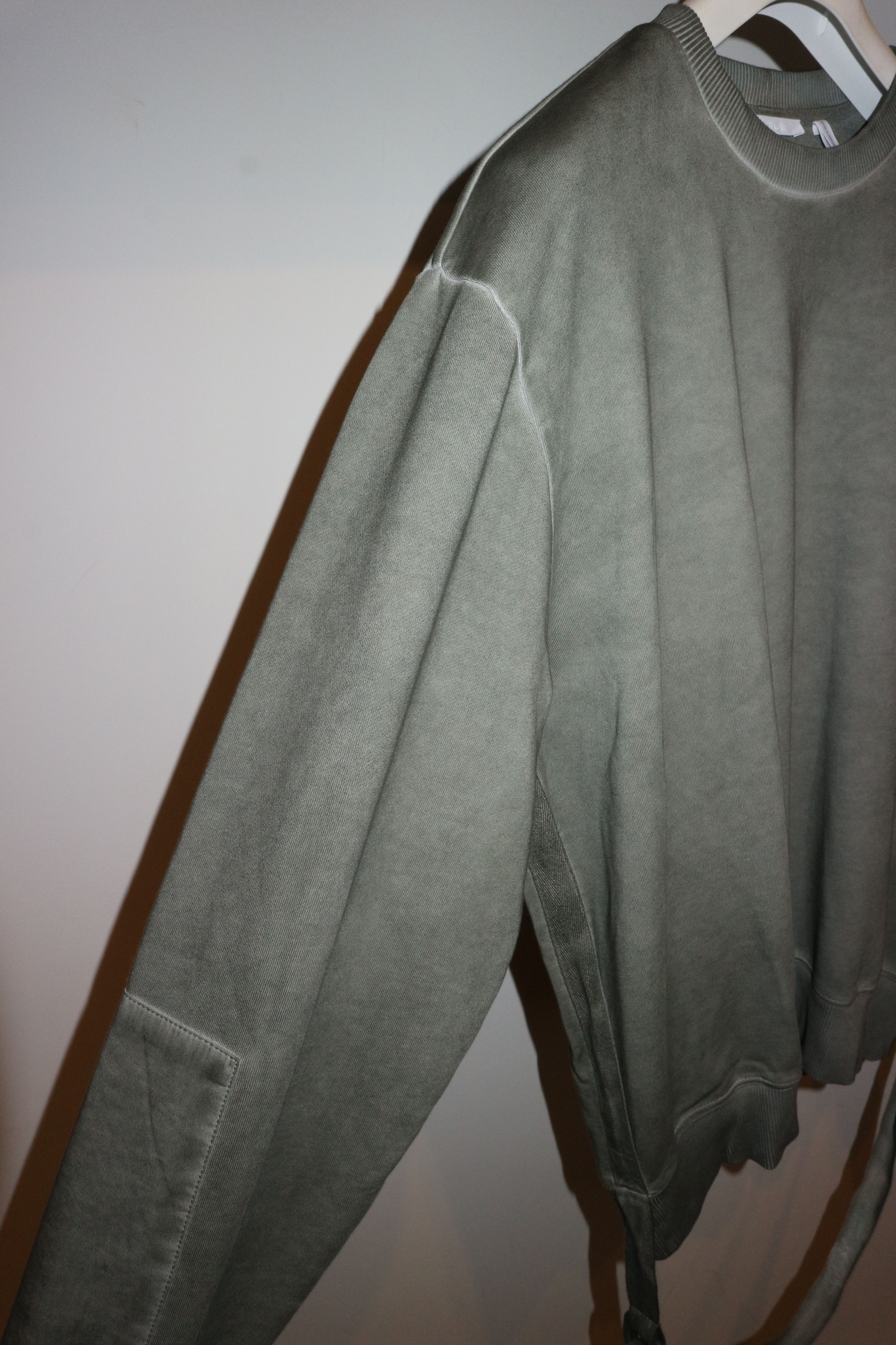 Helmut Lang Khaki military sweatshirt Size US M / EU 48-50 / 2 - 10 Thumbnail