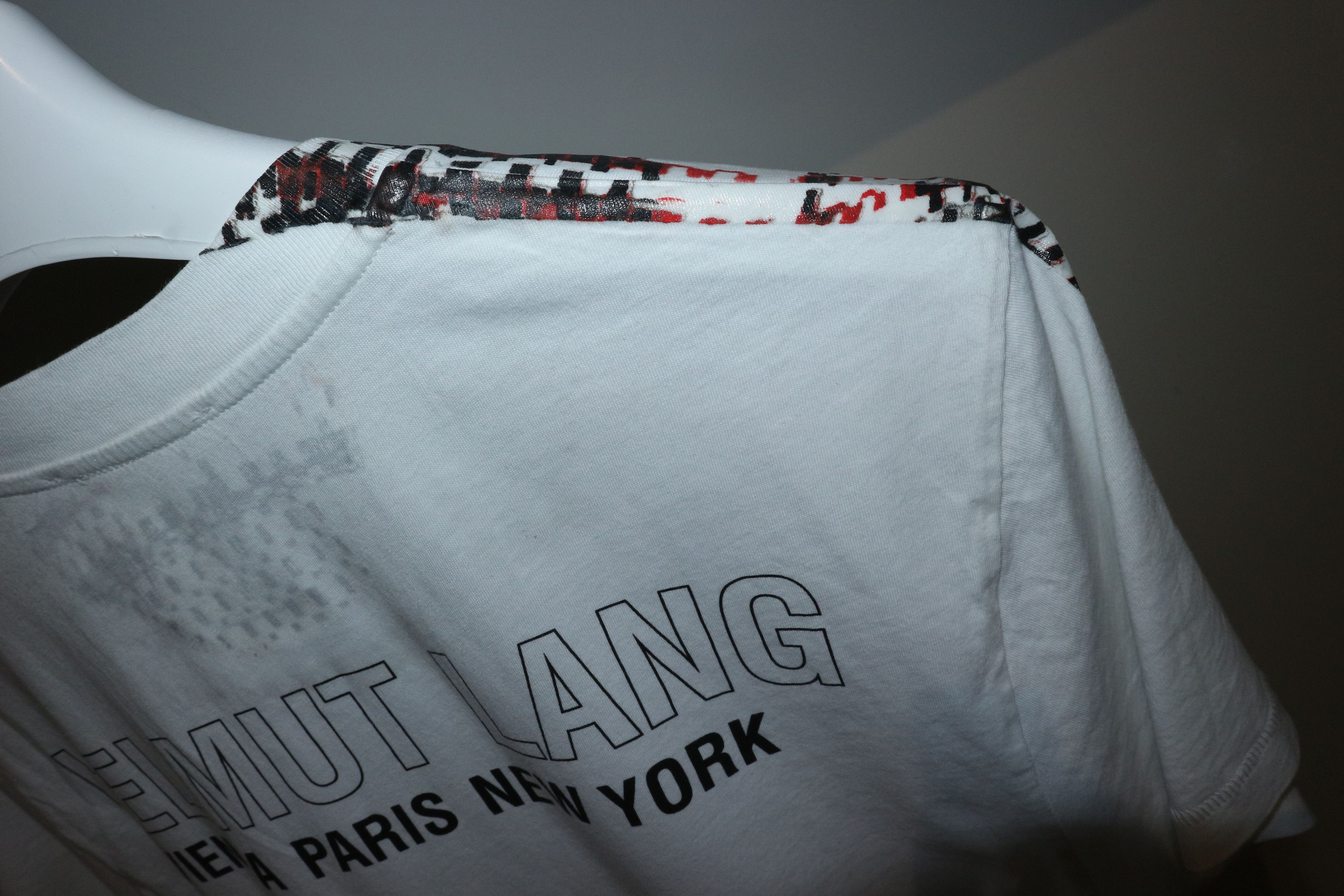 Helmut Lang Logo print tshirt Size US XS / EU 42 / 0 - 7 Thumbnail