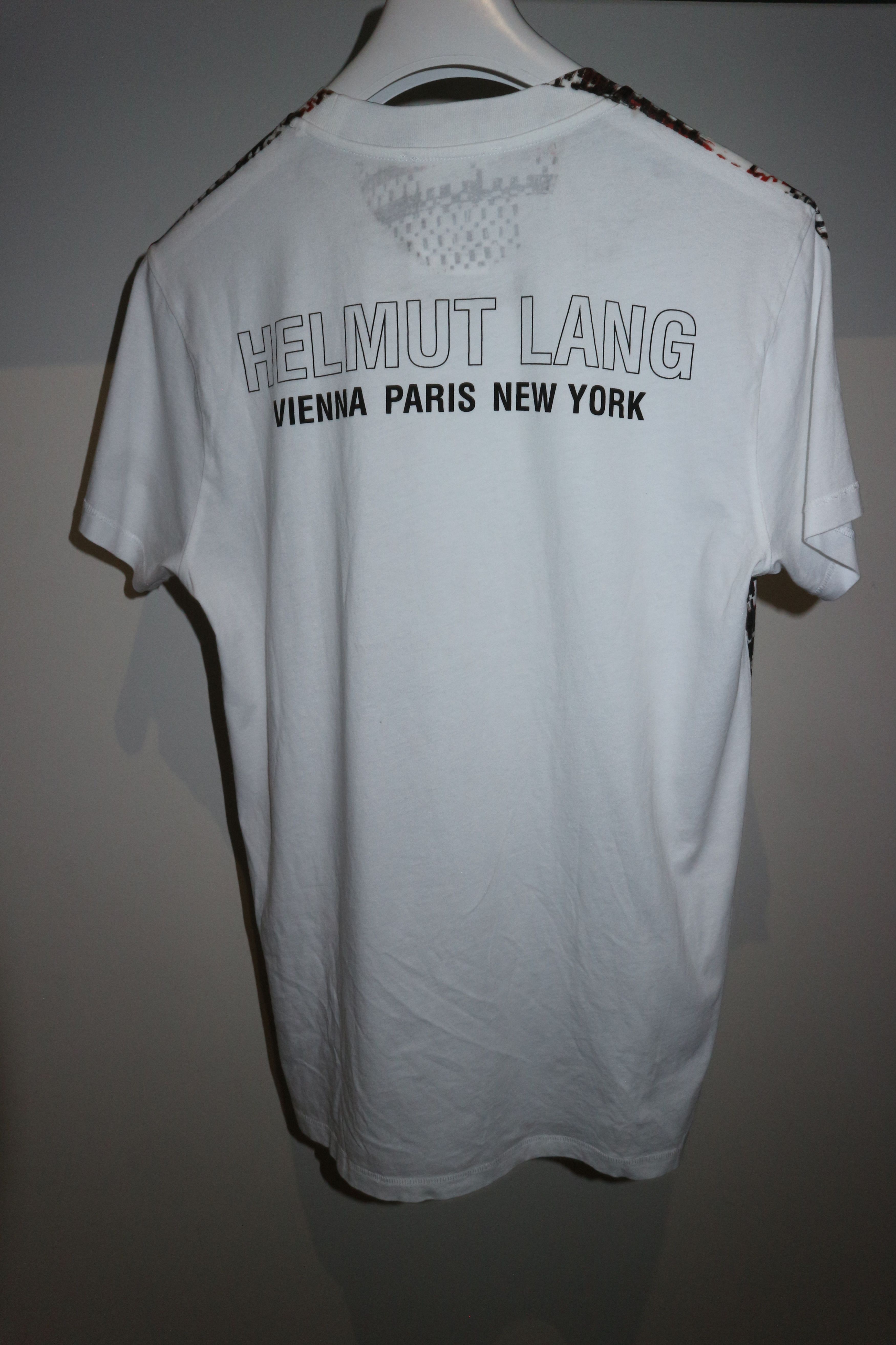 Helmut Lang Logo print tshirt Size US XS / EU 42 / 0 - 2 Thumbnail
