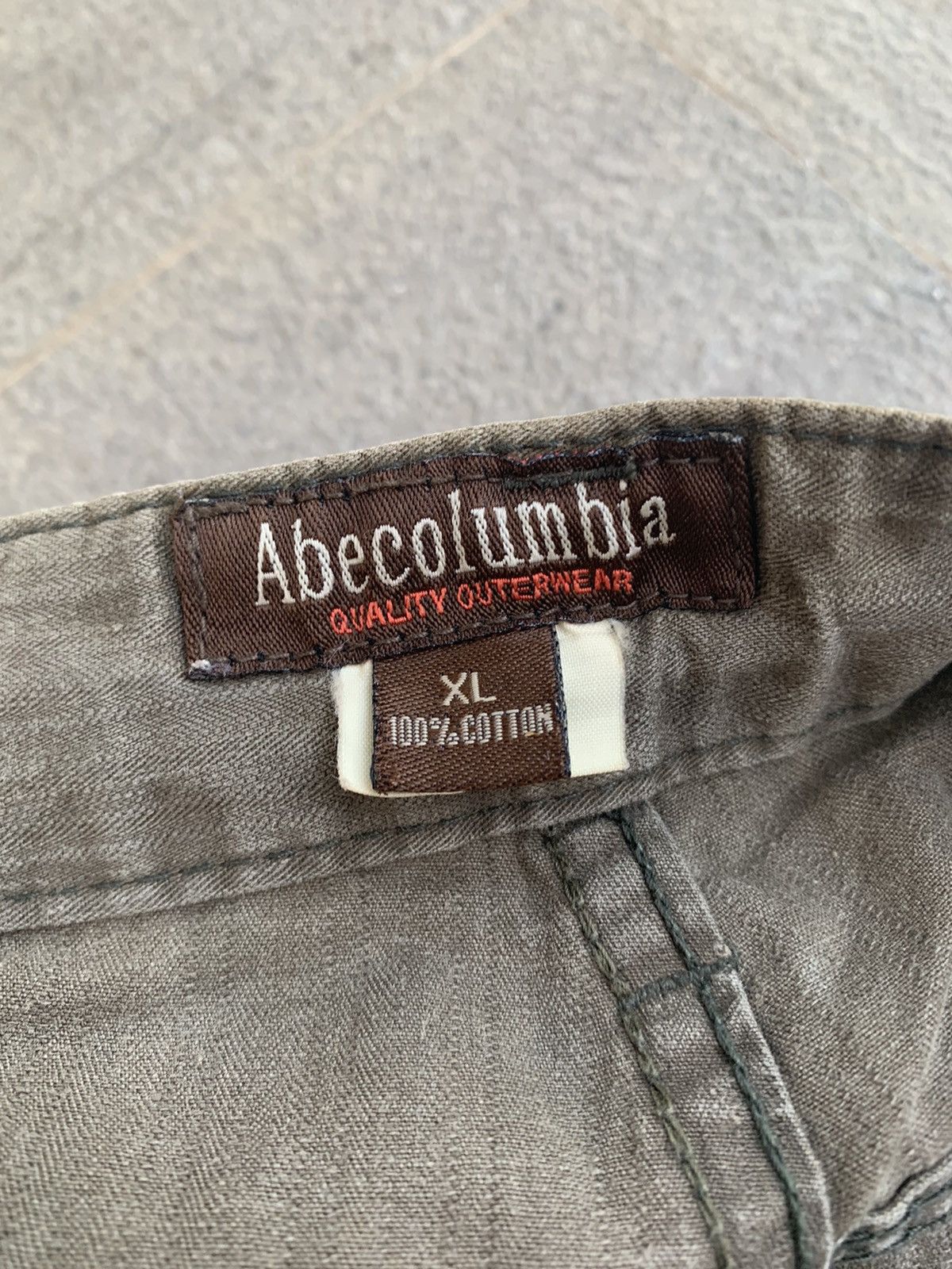 Japanese Brand Abecolumbia Baggy Cargo Pants Size US 34 / EU 50 - 15 Thumbnail