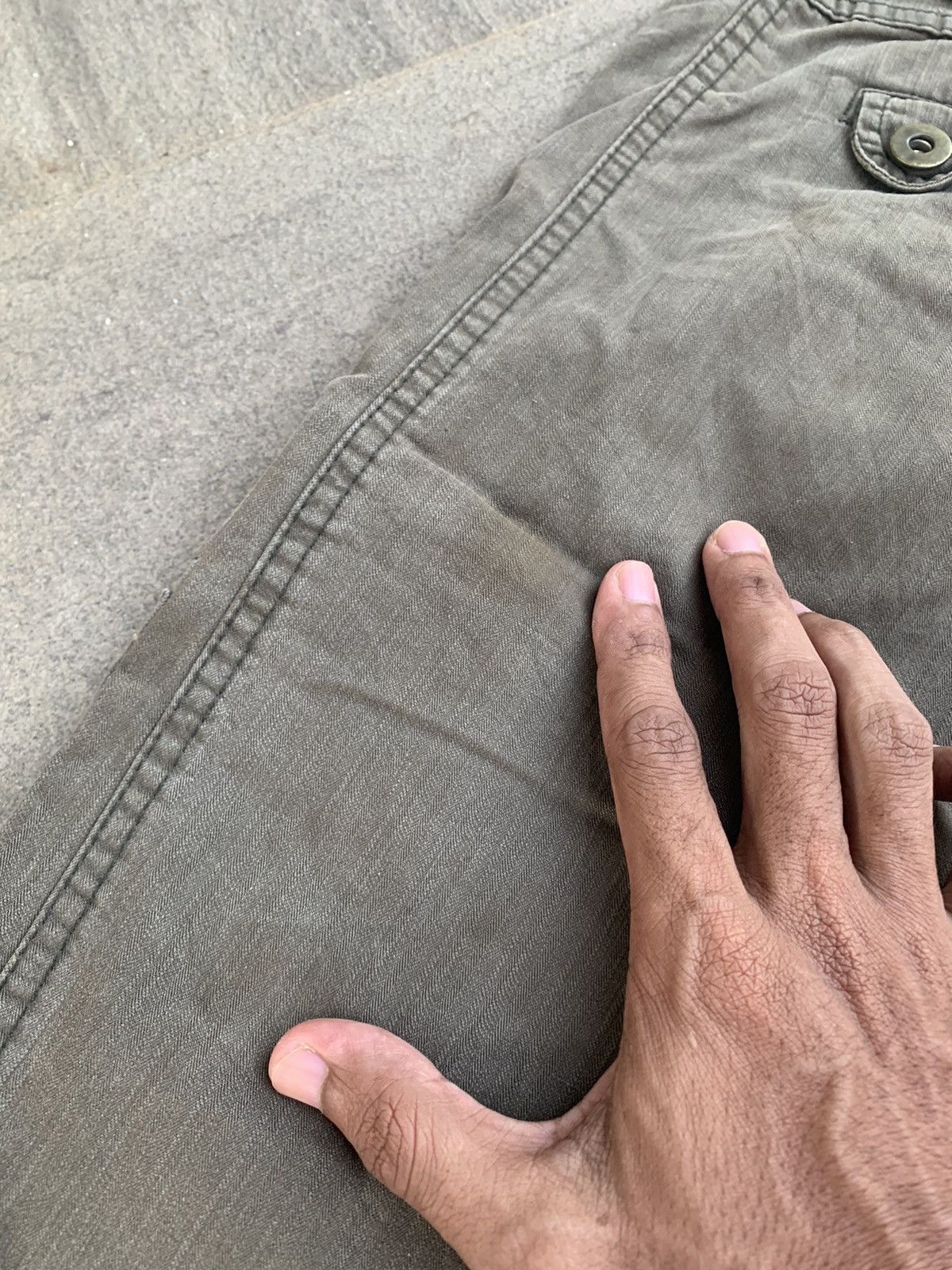 Japanese Brand Abecolumbia Baggy Cargo Pants Size US 34 / EU 50 - 13 Thumbnail