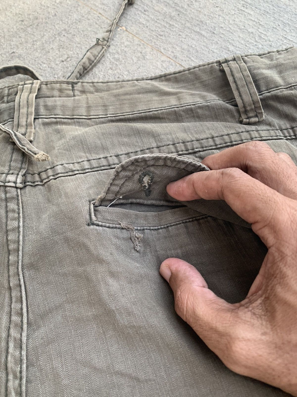 Japanese Brand Abecolumbia Baggy Cargo Pants Size US 34 / EU 50 - 14 Thumbnail