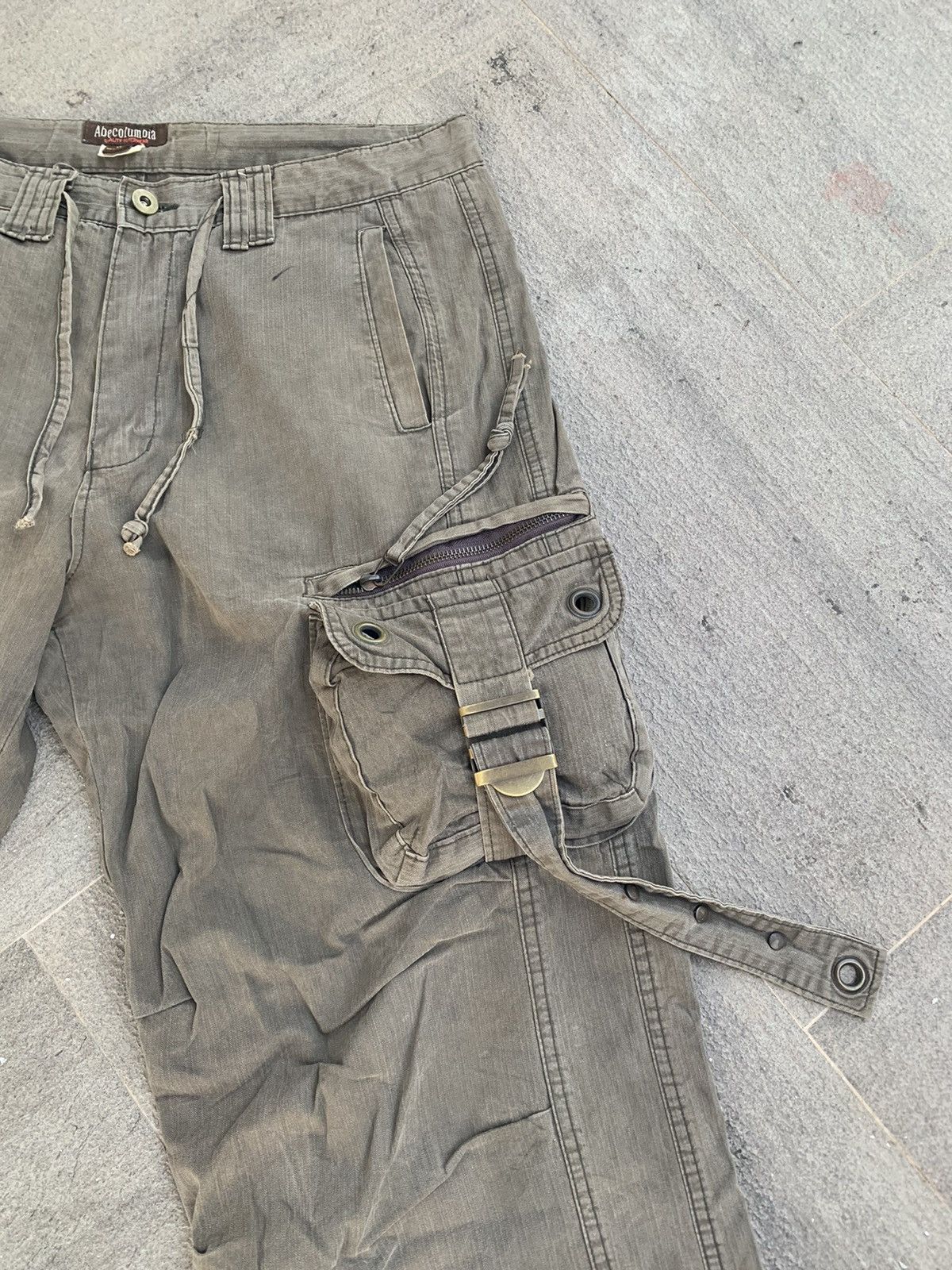 Japanese Brand Abecolumbia Baggy Cargo Pants Size US 34 / EU 50 - 3 Thumbnail