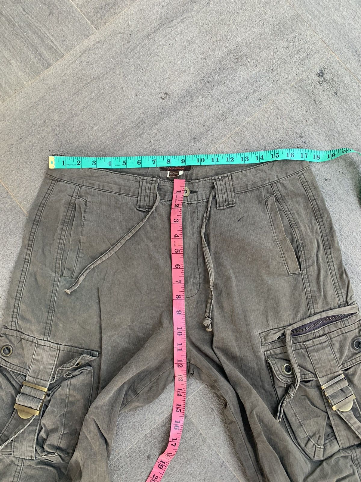 Japanese Brand Abecolumbia Baggy Cargo Pants Size US 34 / EU 50 - 7 Thumbnail