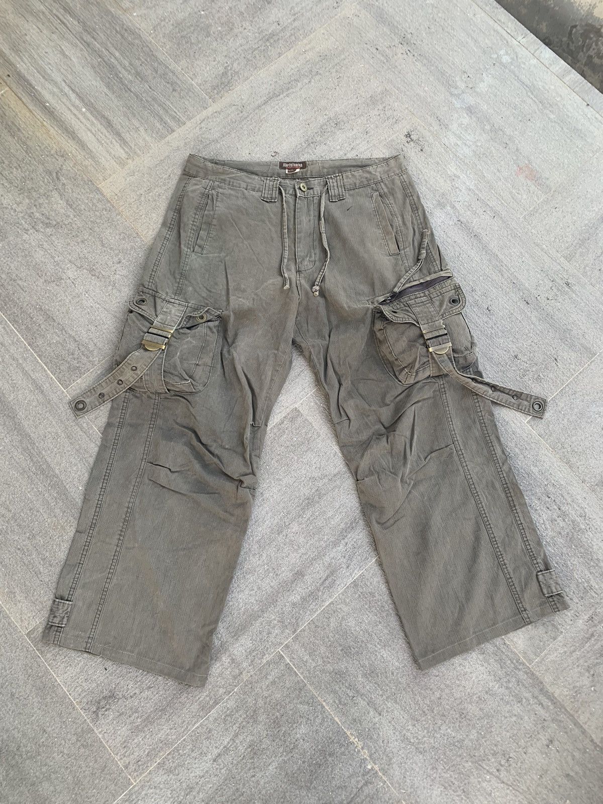 Japanese Brand Abecolumbia Baggy Cargo Pants Size US 34 / EU 50 - 1 Thumbnail