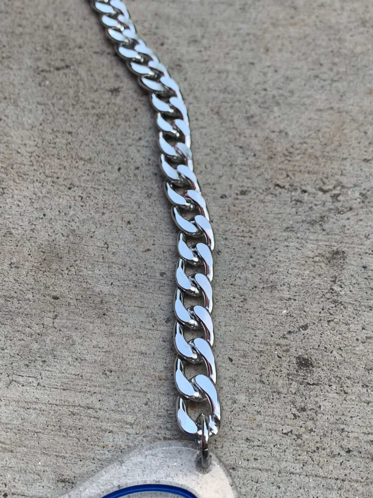 Frapbois × Issey Miyake FRAPBOIS BIG PENDANT SILVER LIKE CHAIN NECKLACE Size ONE SIZE - 3 Thumbnail
