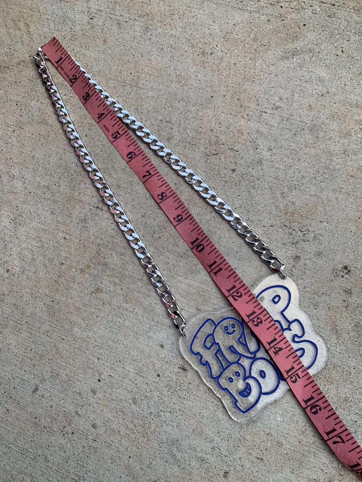 Frapbois × Issey Miyake FRAPBOIS BIG PENDANT SILVER LIKE CHAIN NECKLACE Size ONE SIZE - 6 Thumbnail
