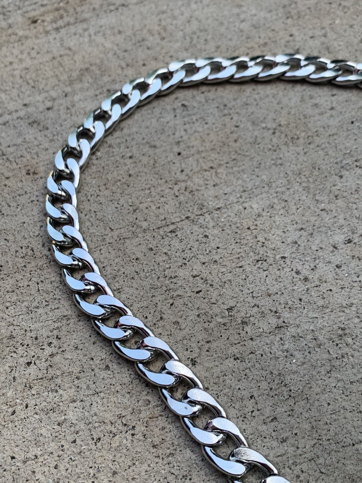 Frapbois × Issey Miyake FRAPBOIS BIG PENDANT SILVER LIKE CHAIN NECKLACE Size ONE SIZE - 5 Thumbnail