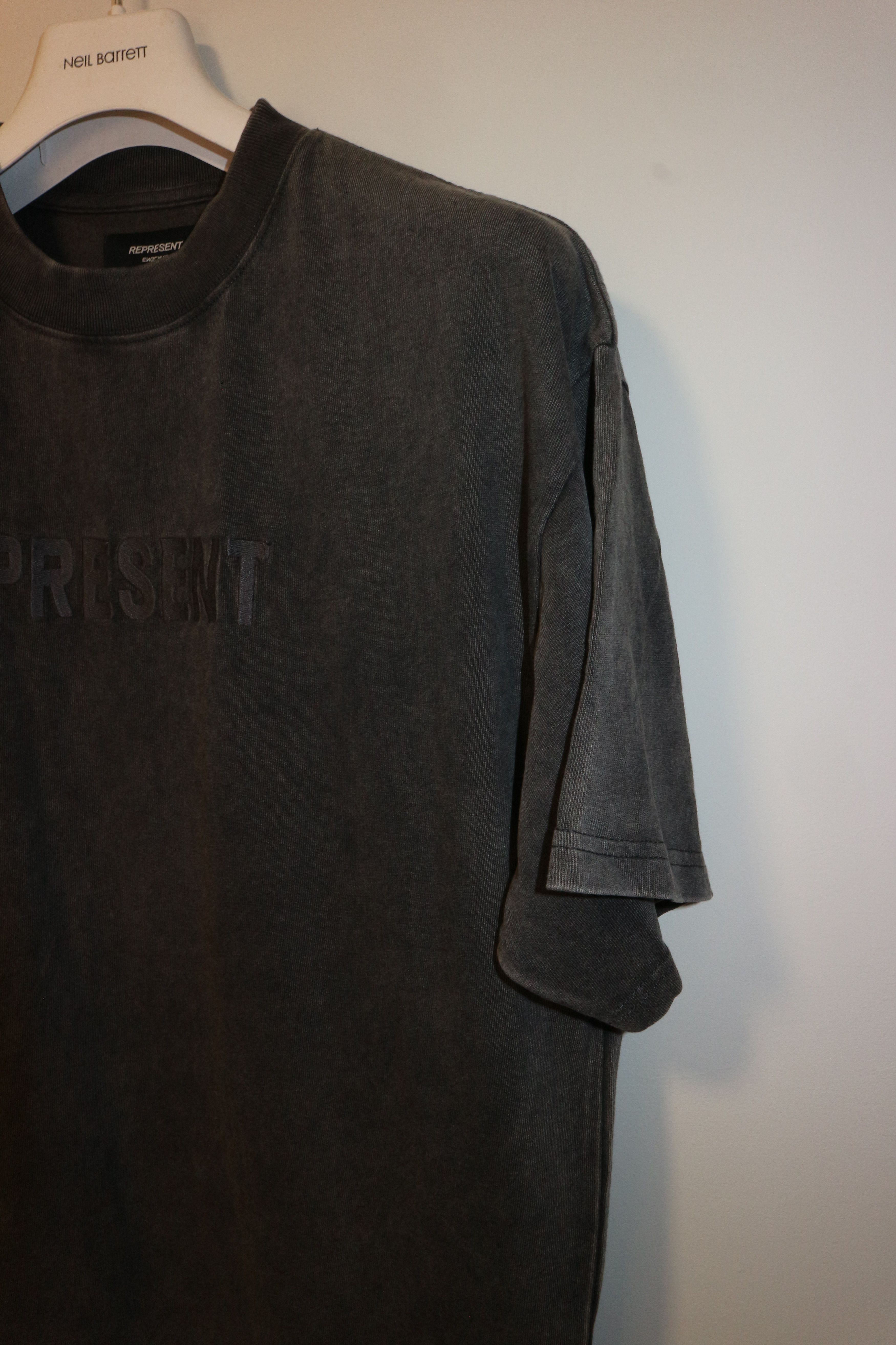 Represent Clo. Vintage grey logo t-shirt Size US XS / EU 42 / 0 - 2 Thumbnail
