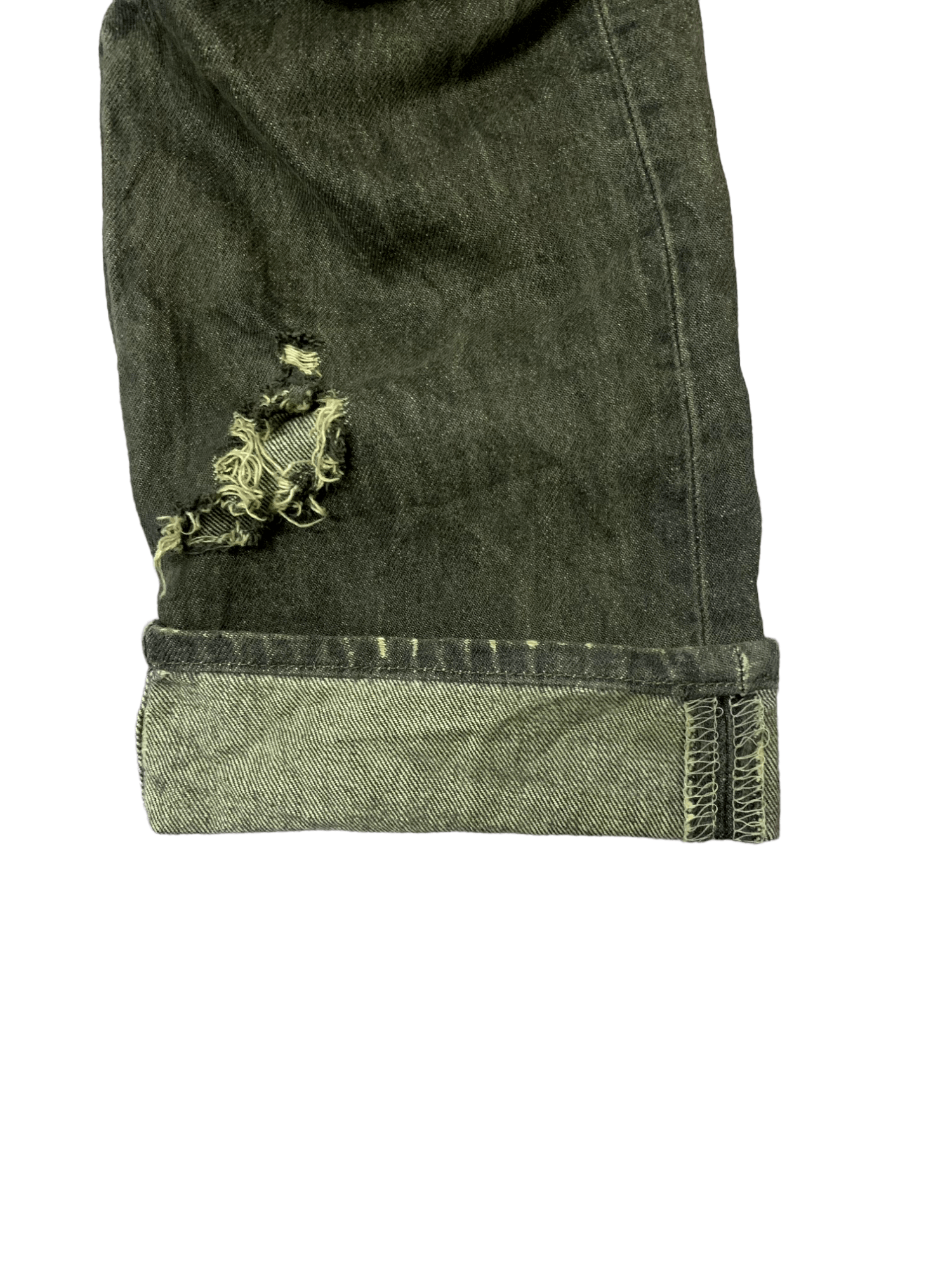 Levi's × Seditionaries Vintage 90s Levis 501 Ripped Distressed Loose Jeans Size US 30 / EU 46 - 9 Thumbnail