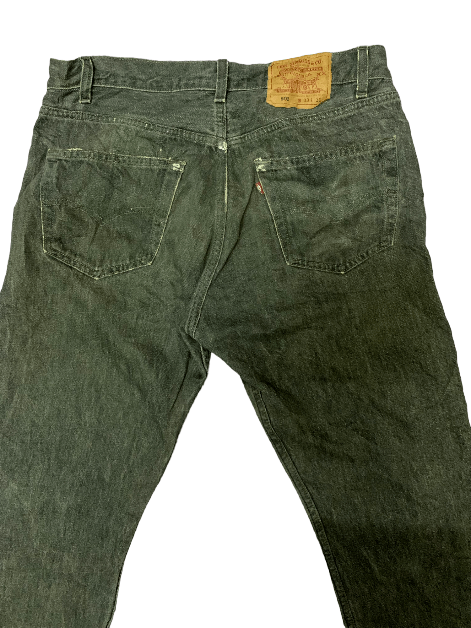 Levi's × Seditionaries Vintage 90s Levis 501 Ripped Distressed Loose Jeans Size US 30 / EU 46 - 7 Thumbnail
