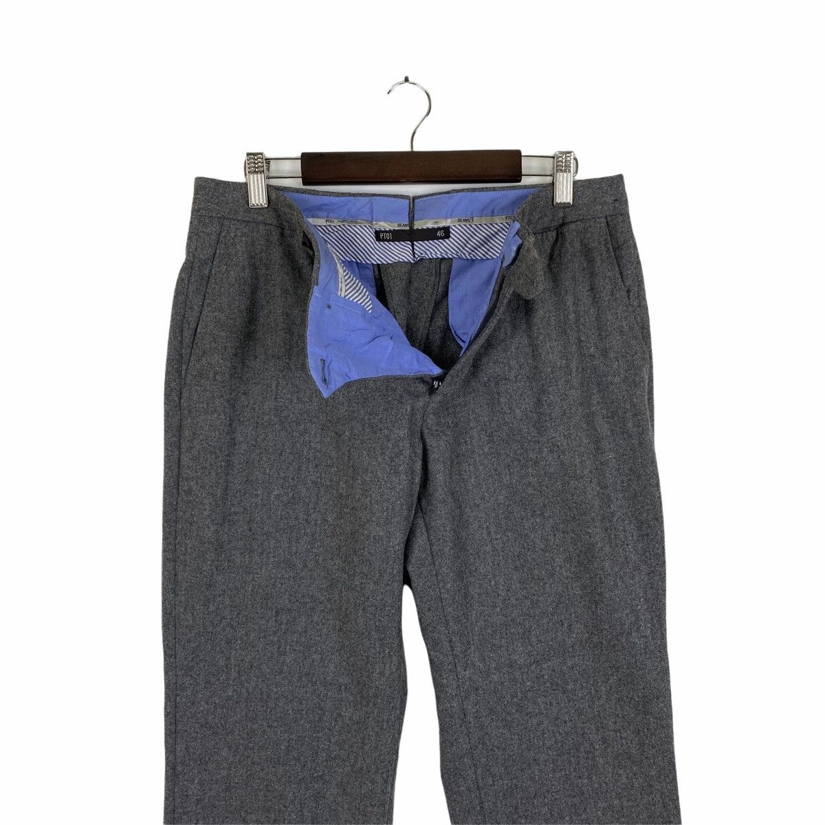 Beams Plus × Japanese Brand × Vintage VINTAGE BEAMS PT01 JAPANESE BRAND WOOL CASUAL PANTS Size US 31 - 5 Thumbnail