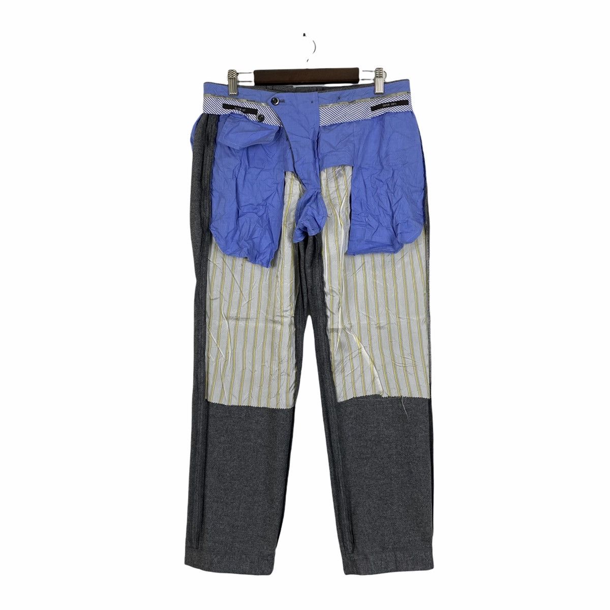 Beams Plus × Japanese Brand × Vintage VINTAGE BEAMS PT01 JAPANESE BRAND WOOL CASUAL PANTS Size US 31 - 3 Thumbnail